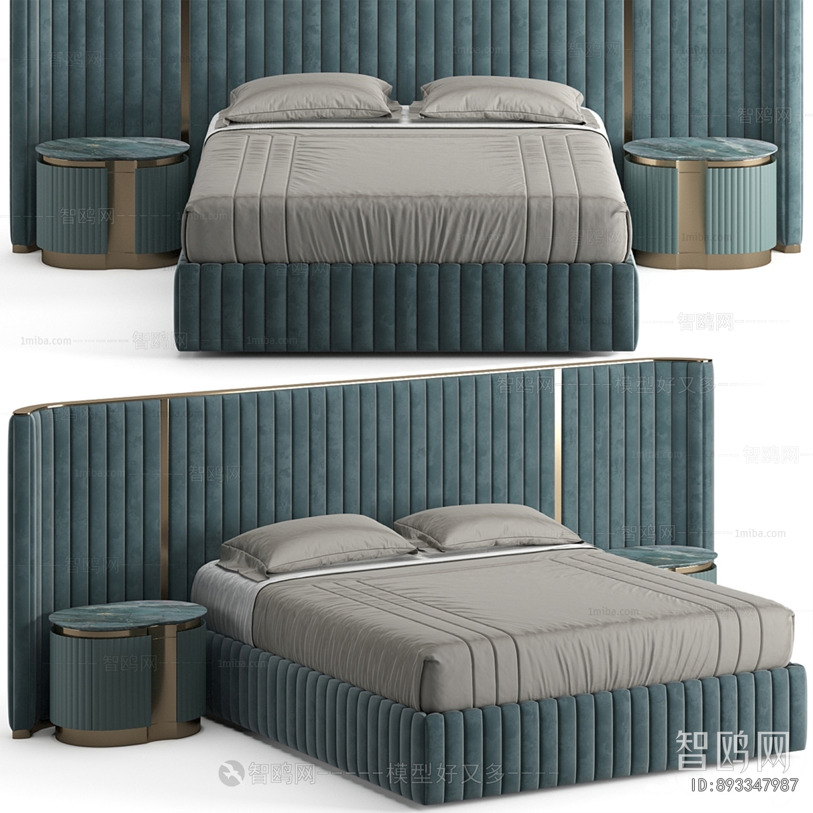 Modern Double Bed