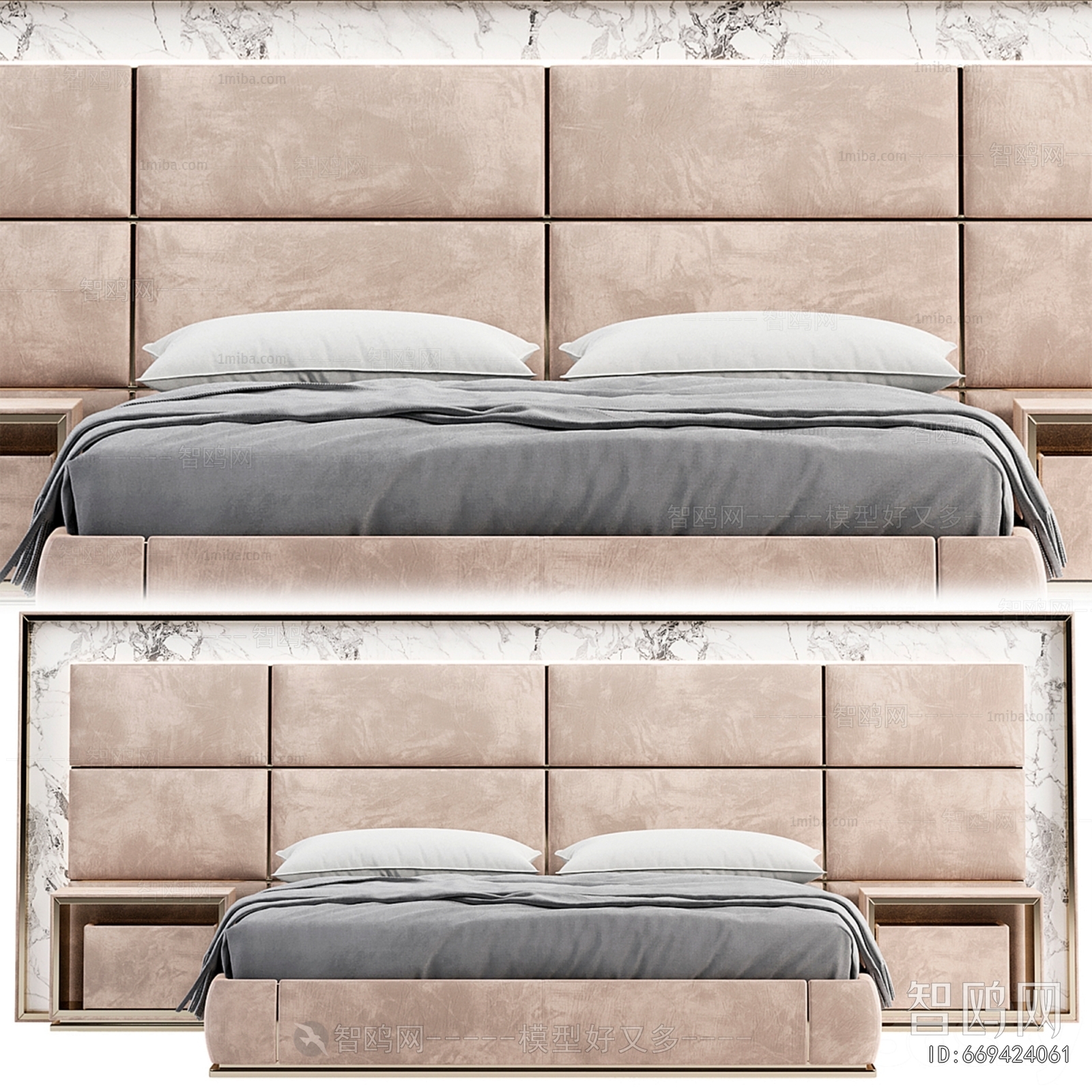 Modern Double Bed