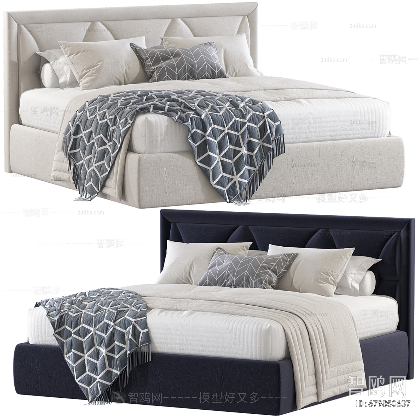 Modern Double Bed