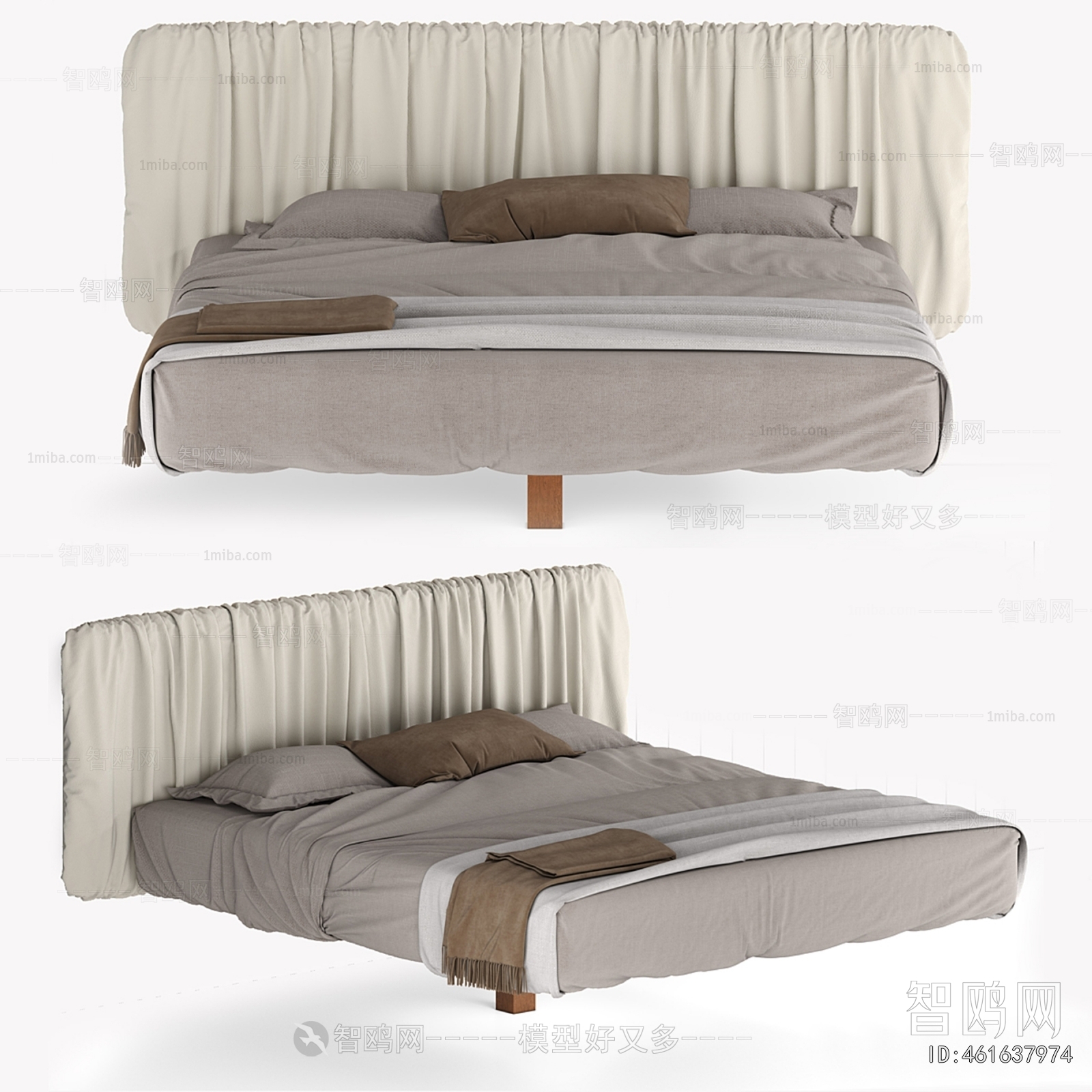 Modern Double Bed