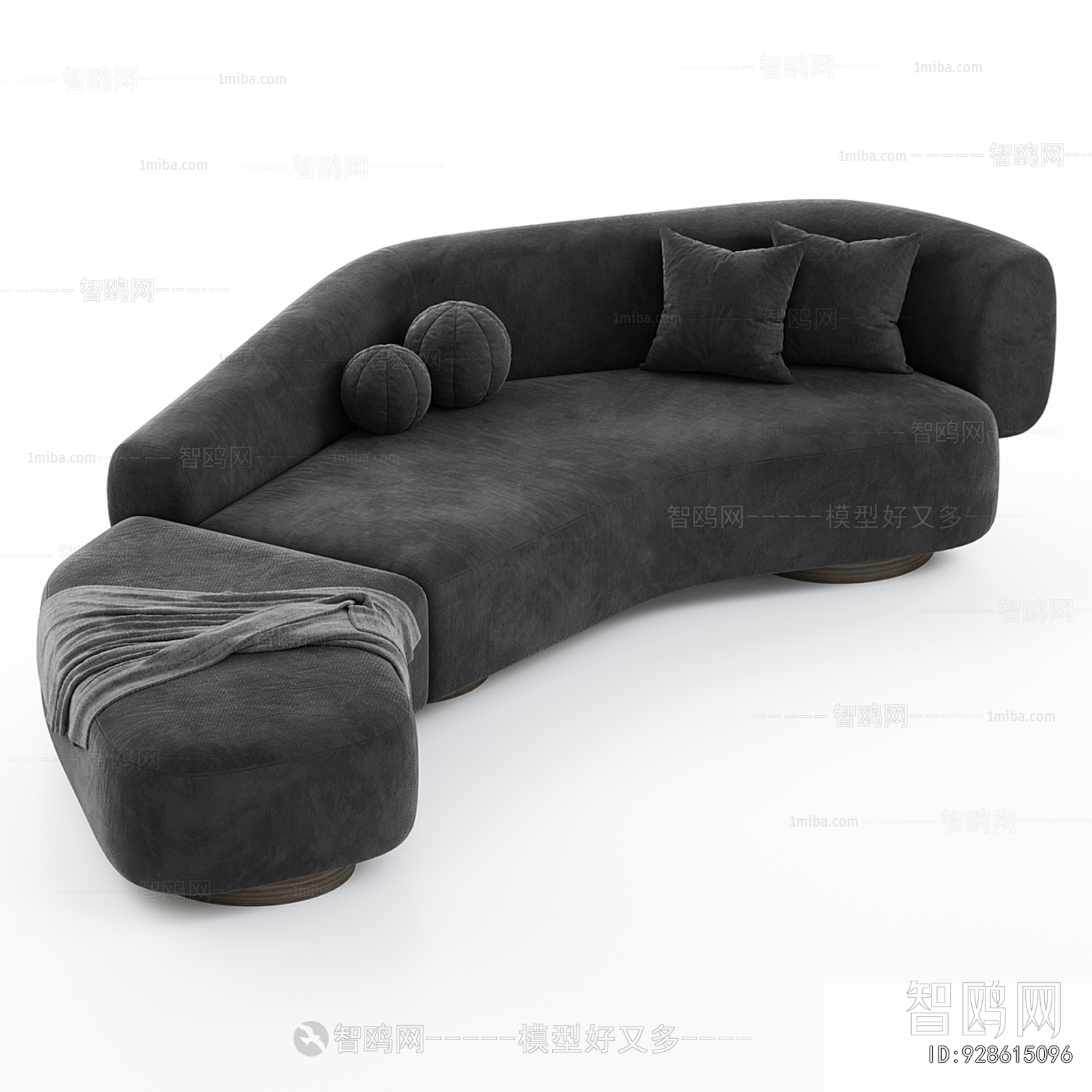 Modern Curved Sofa