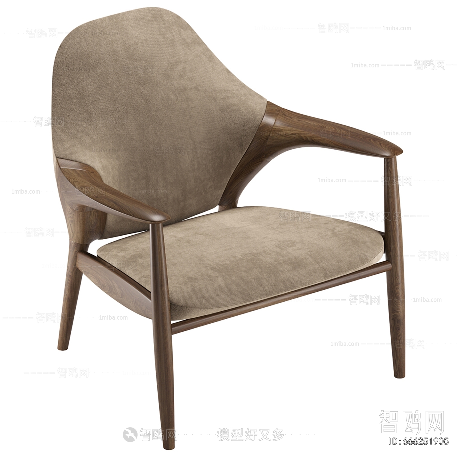 Nordic Style Lounge Chair