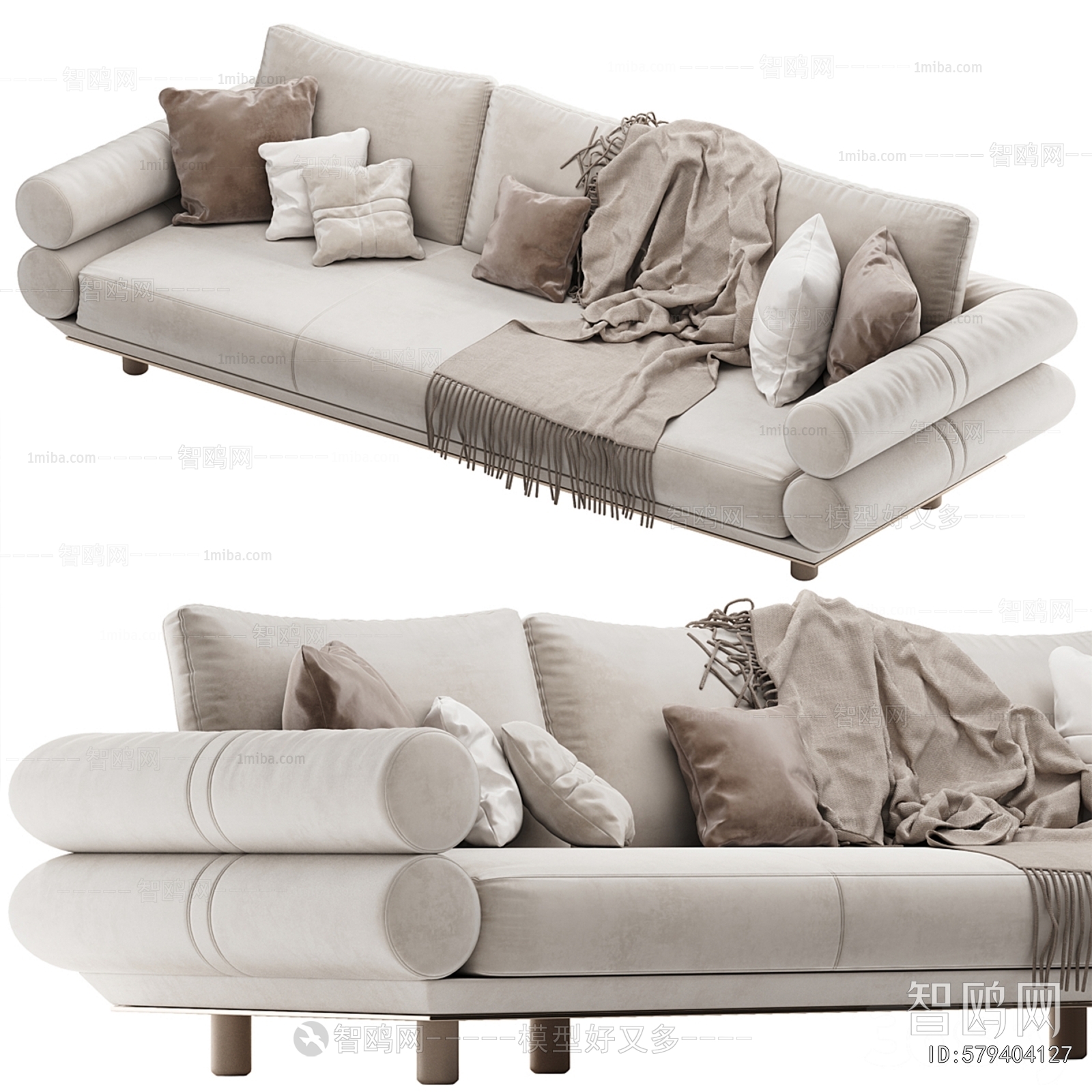 Modern Multi Person Sofa