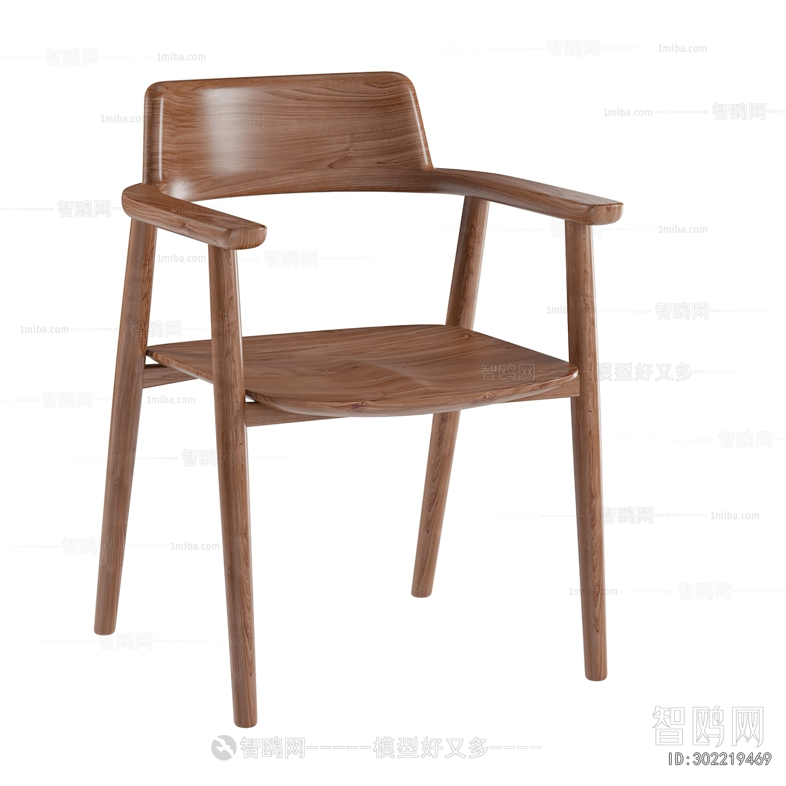 Nordic Style Single Chair