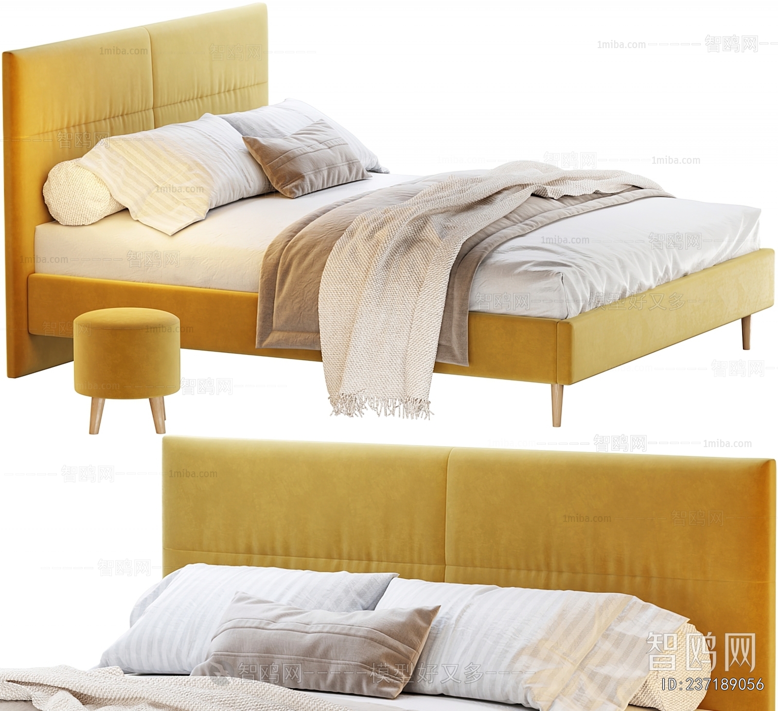 Modern Double Bed