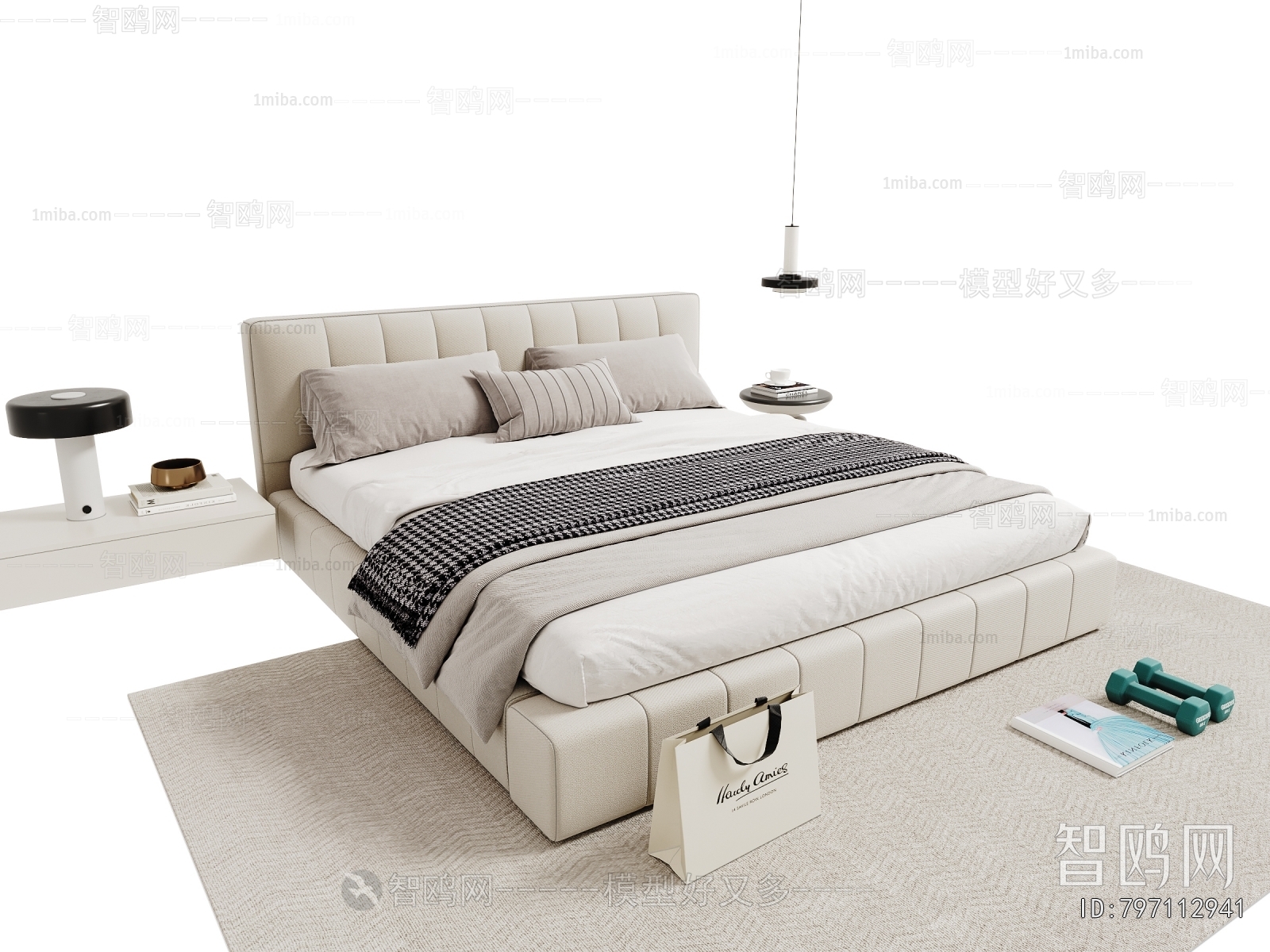 Modern Double Bed