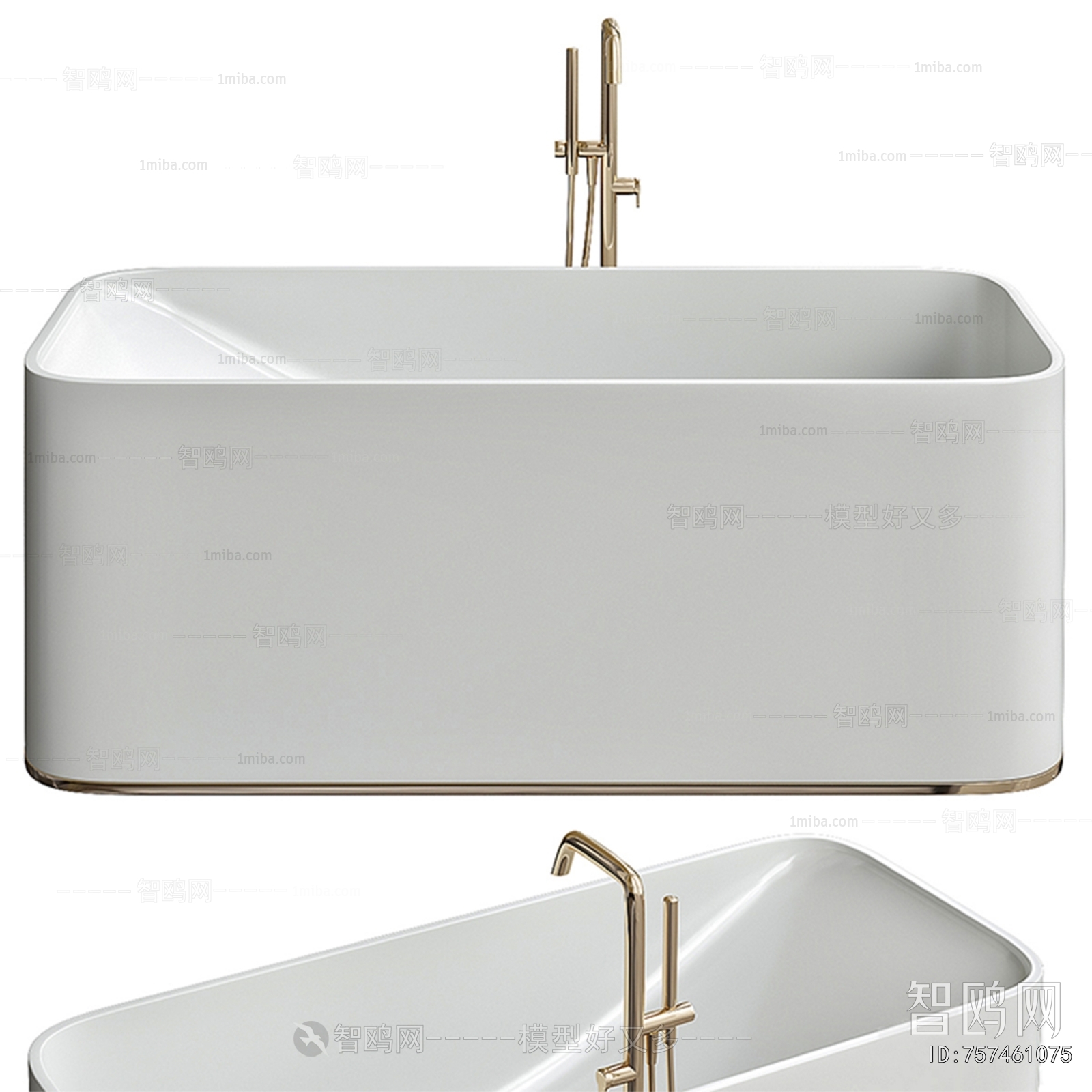 Modern Bathtub