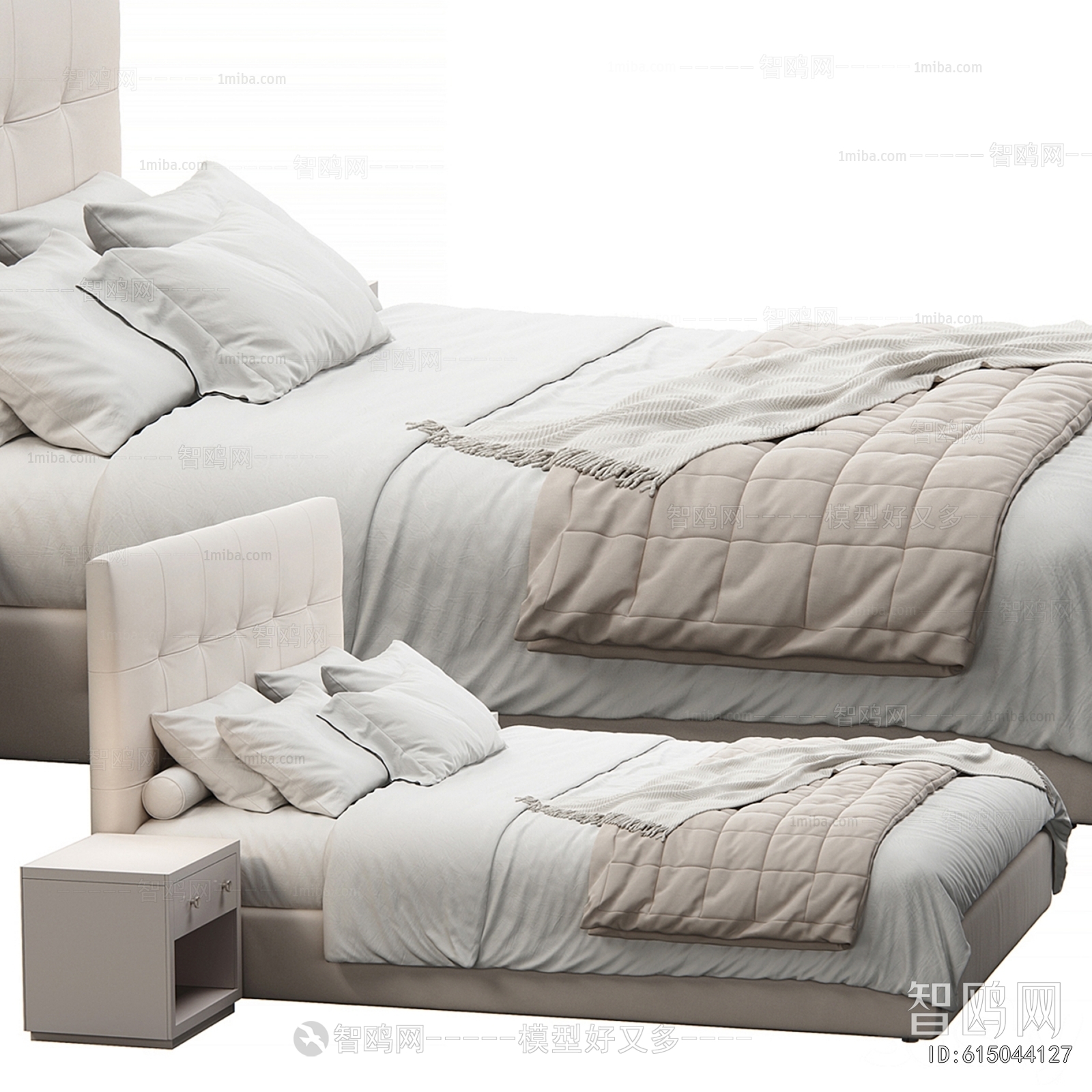 Modern Double Bed