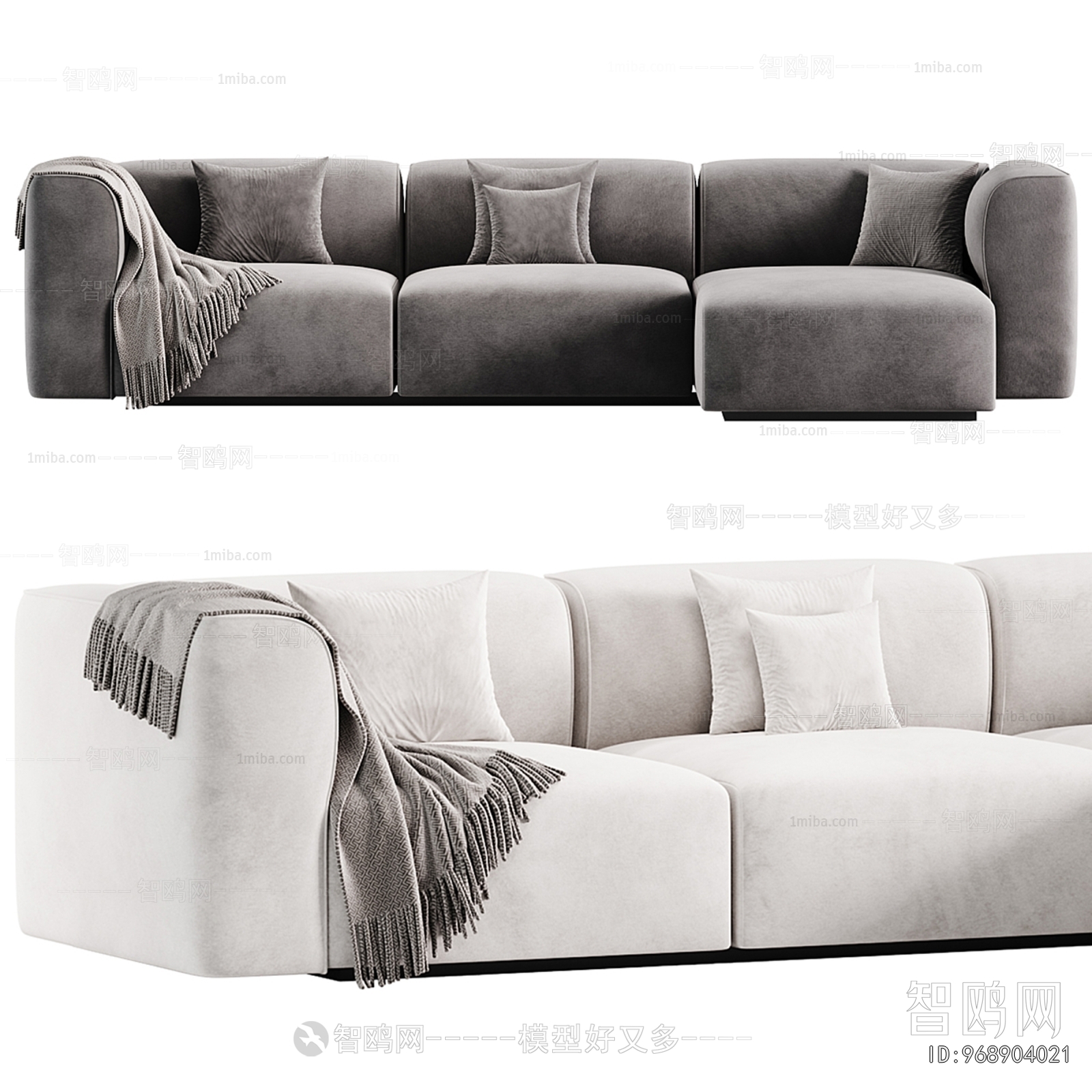 Modern Multi Person Sofa