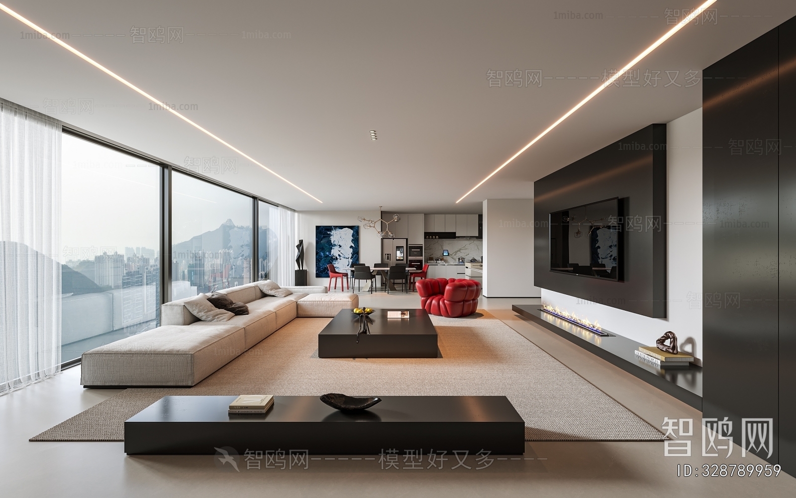 Modern A Living Room