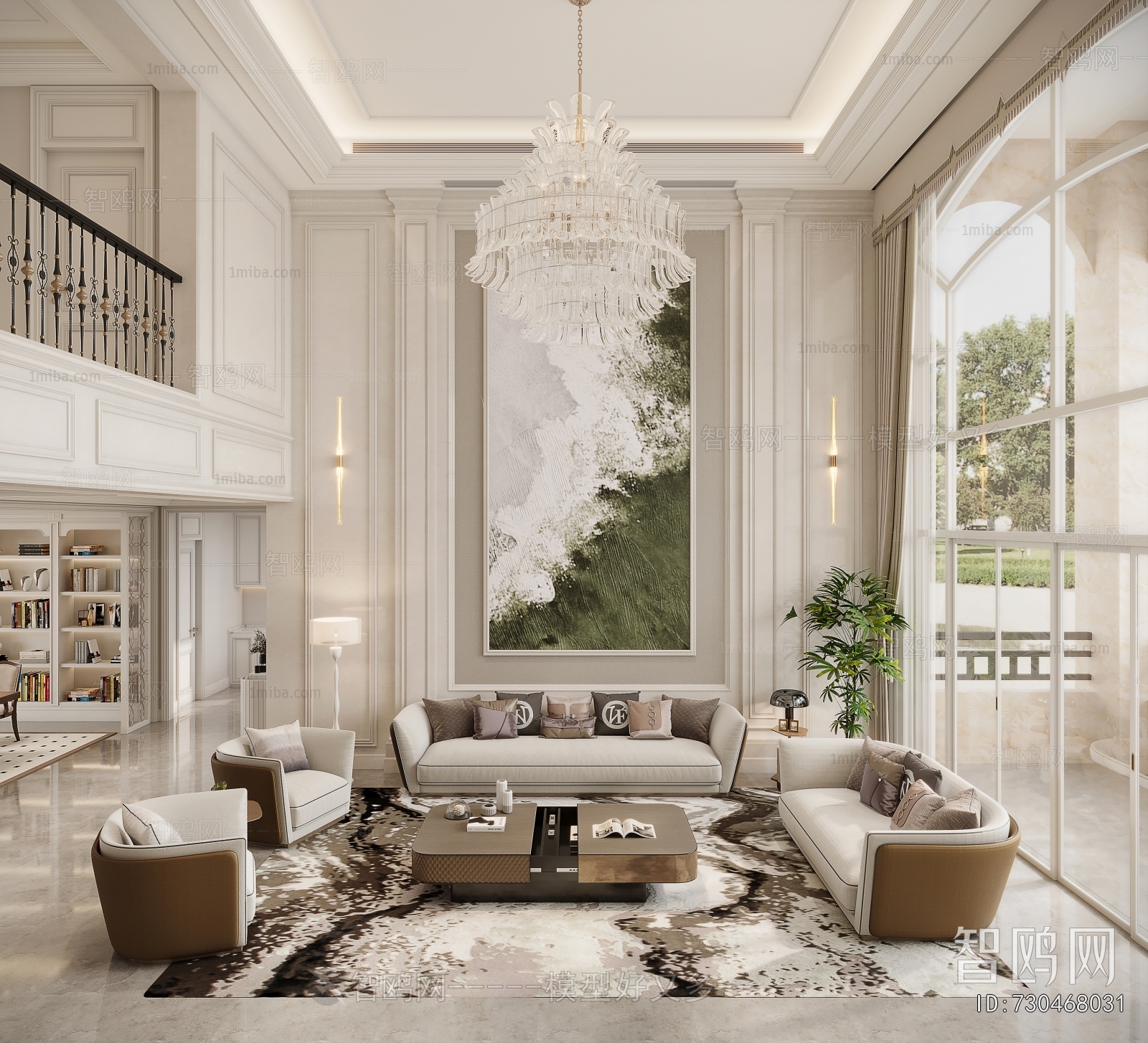 French Style A Living Room