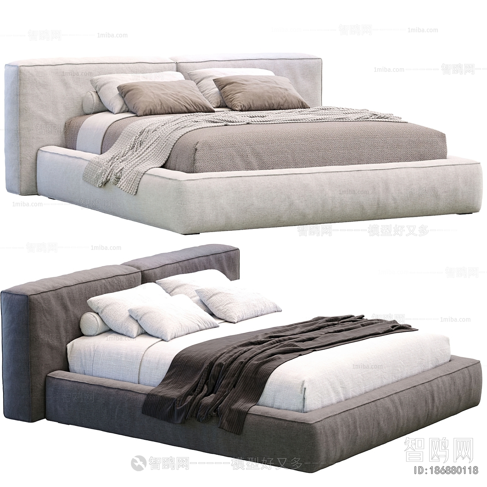 Modern Double Bed