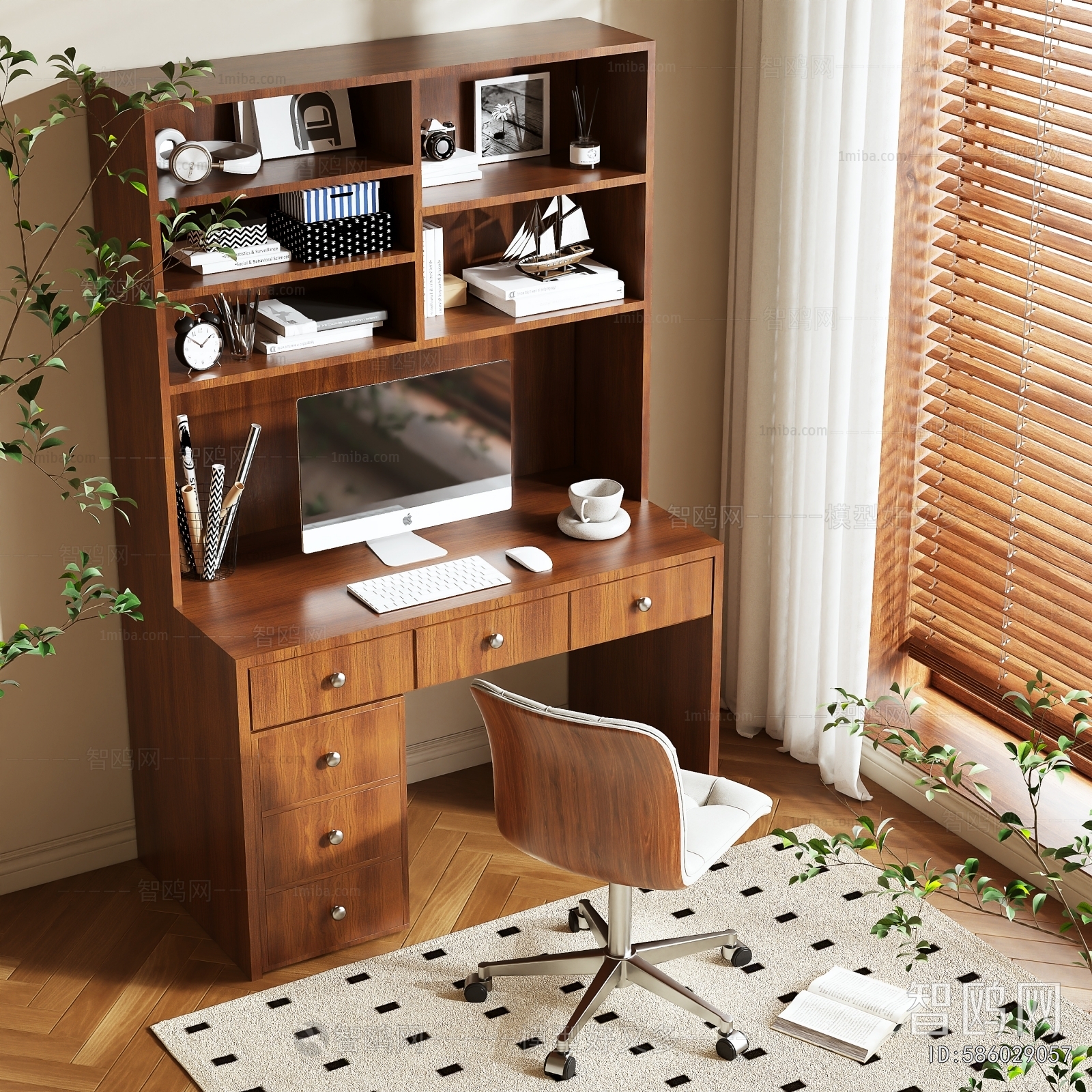 Modern Computer Desk And Chair