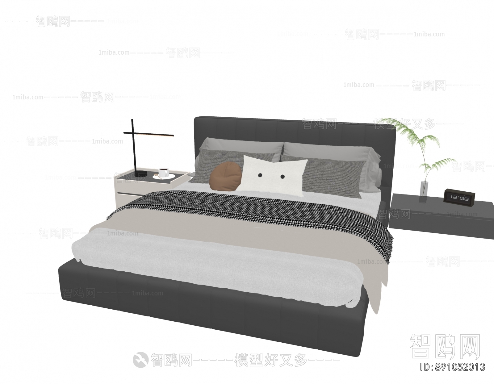 Modern Double Bed