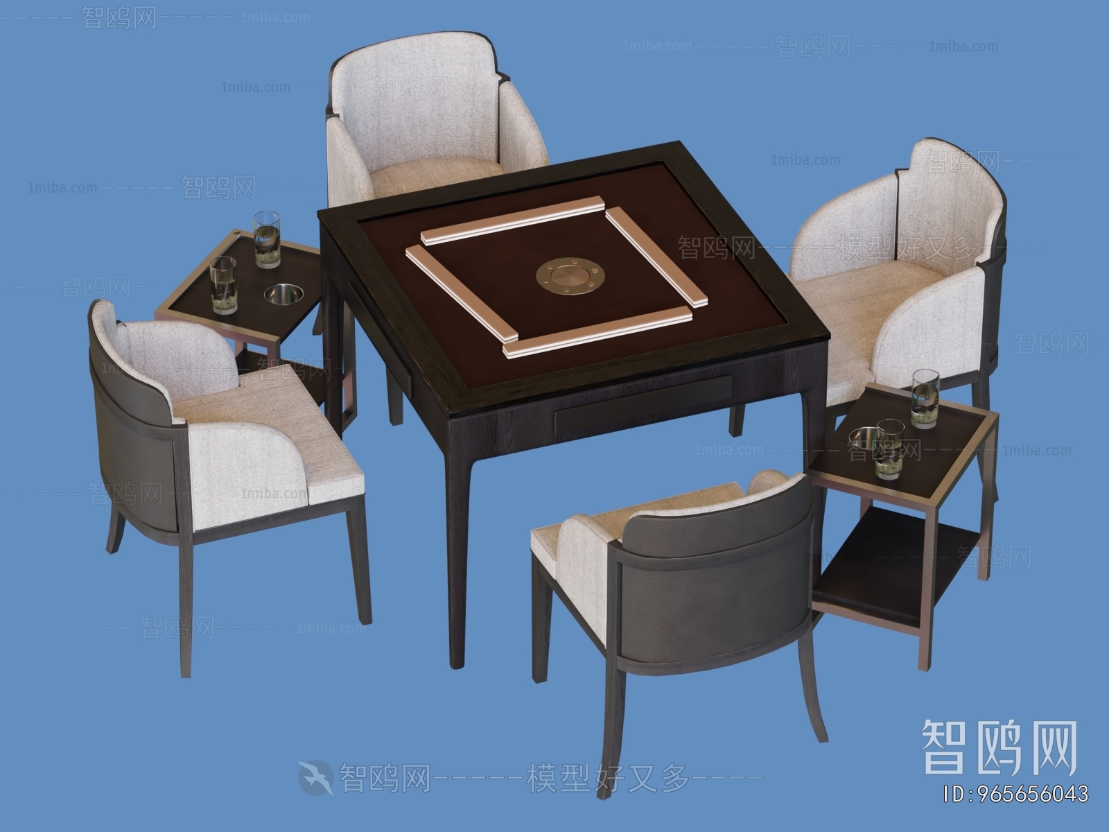 Modern Mahjong Tables And Chairs