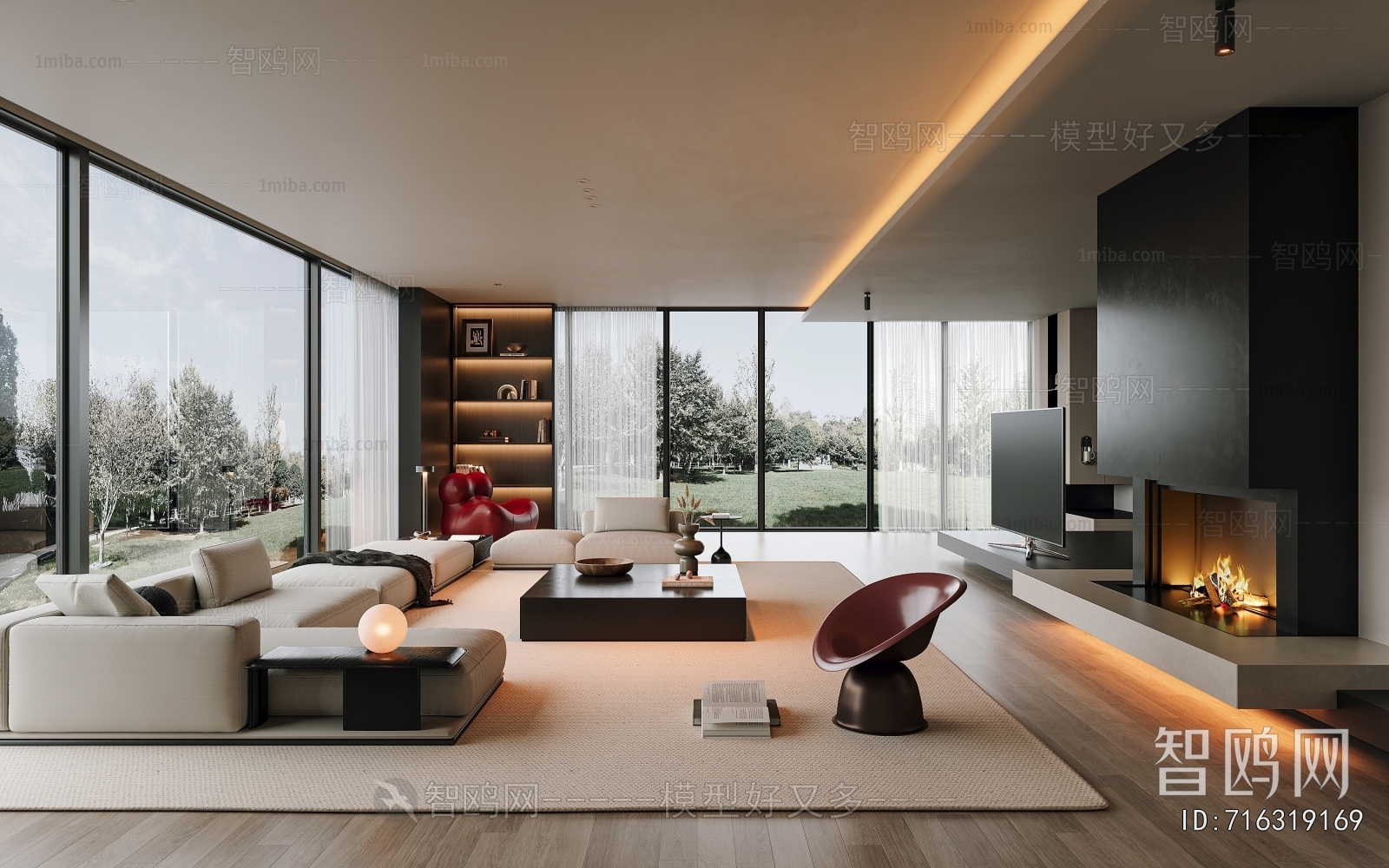 Modern A Living Room