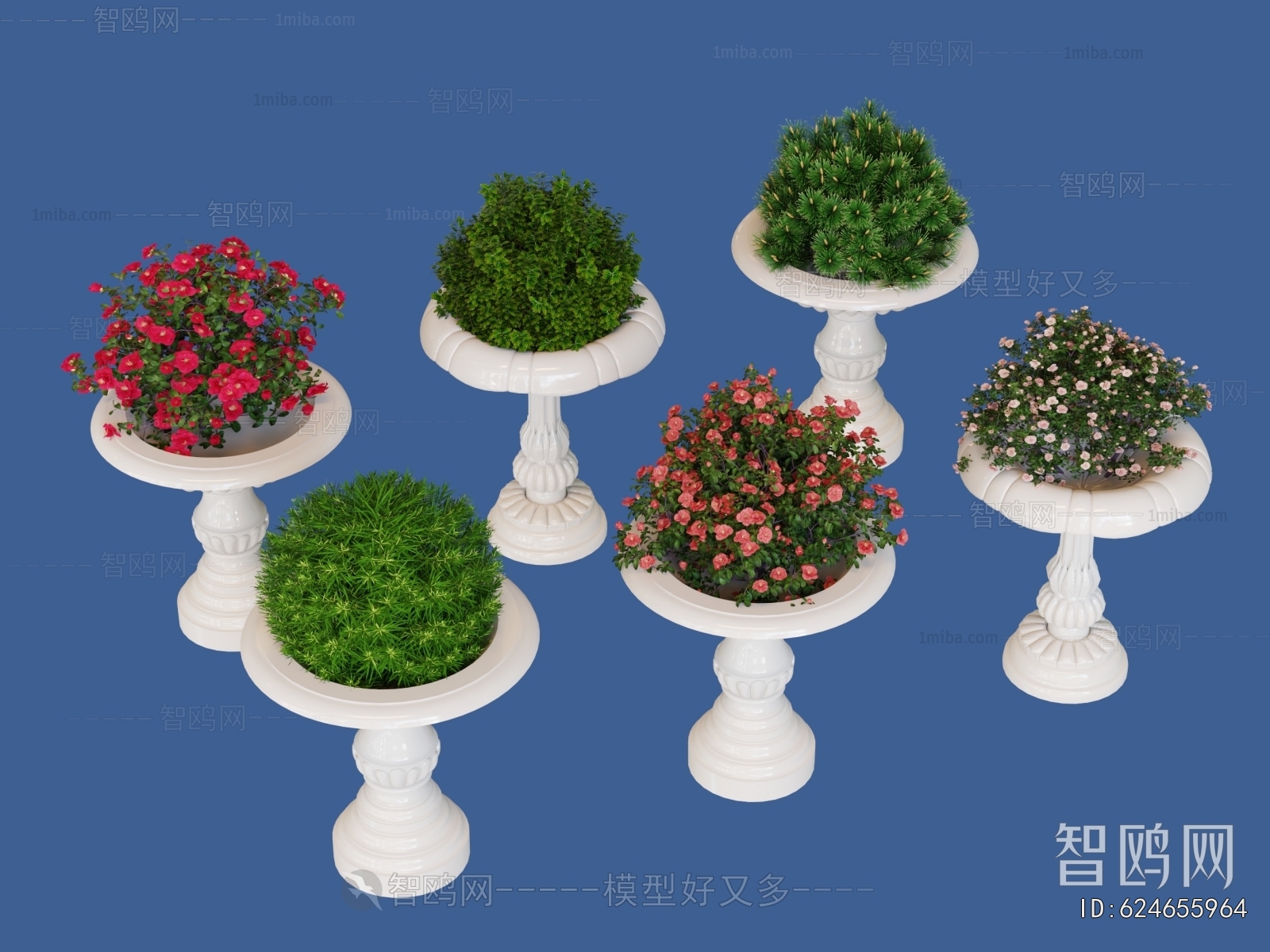 European Style Flower Bed, Flower Bowl, Flower Box