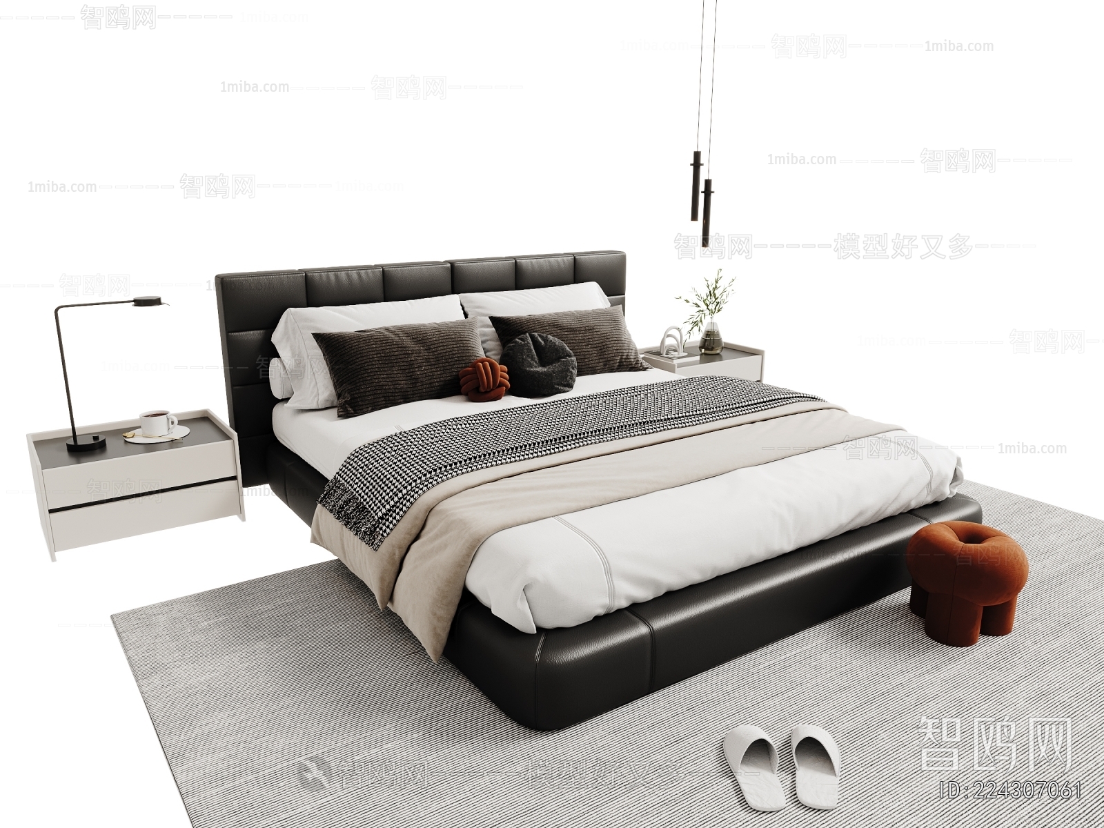 Modern Double Bed