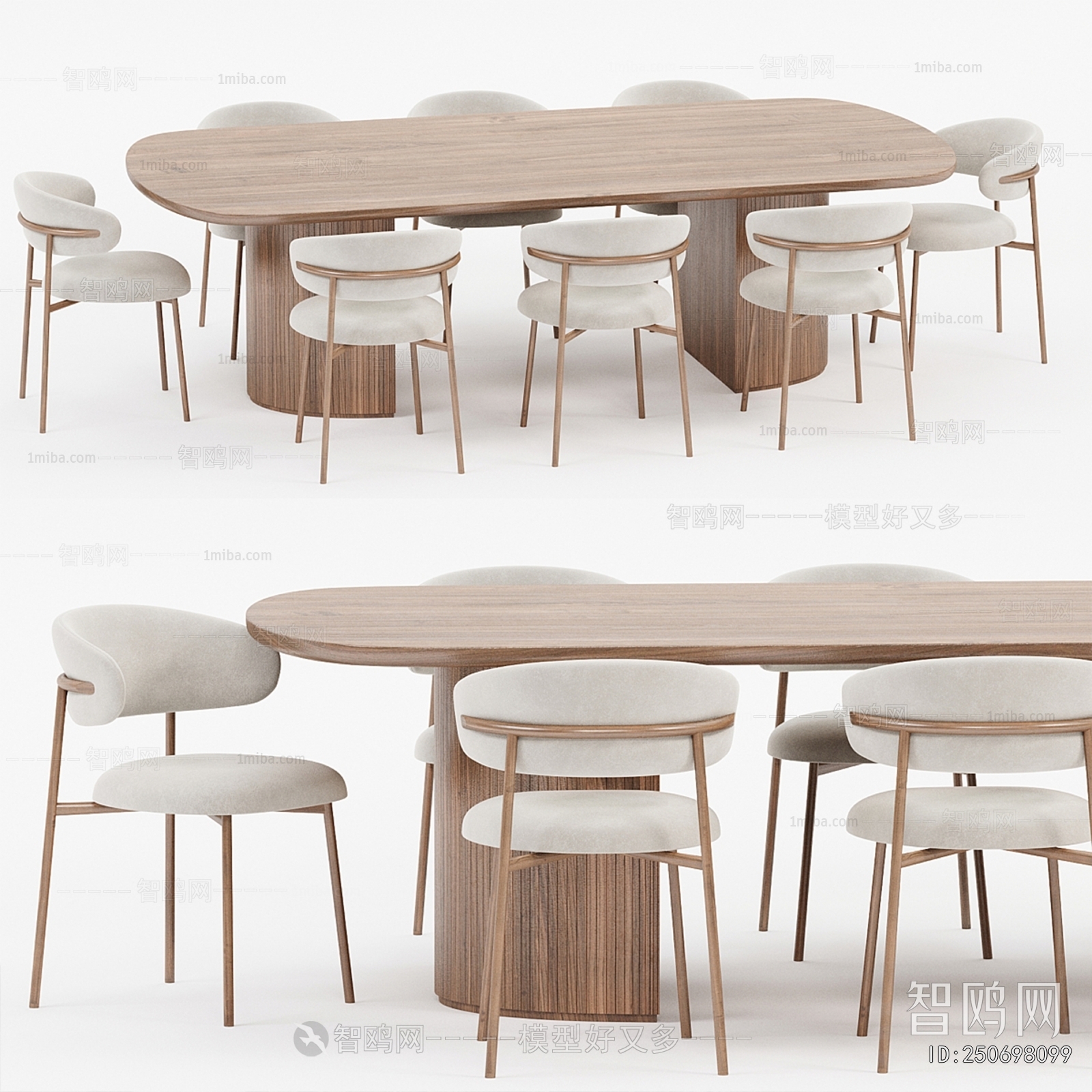 Nordic Style Dining Table And Chairs