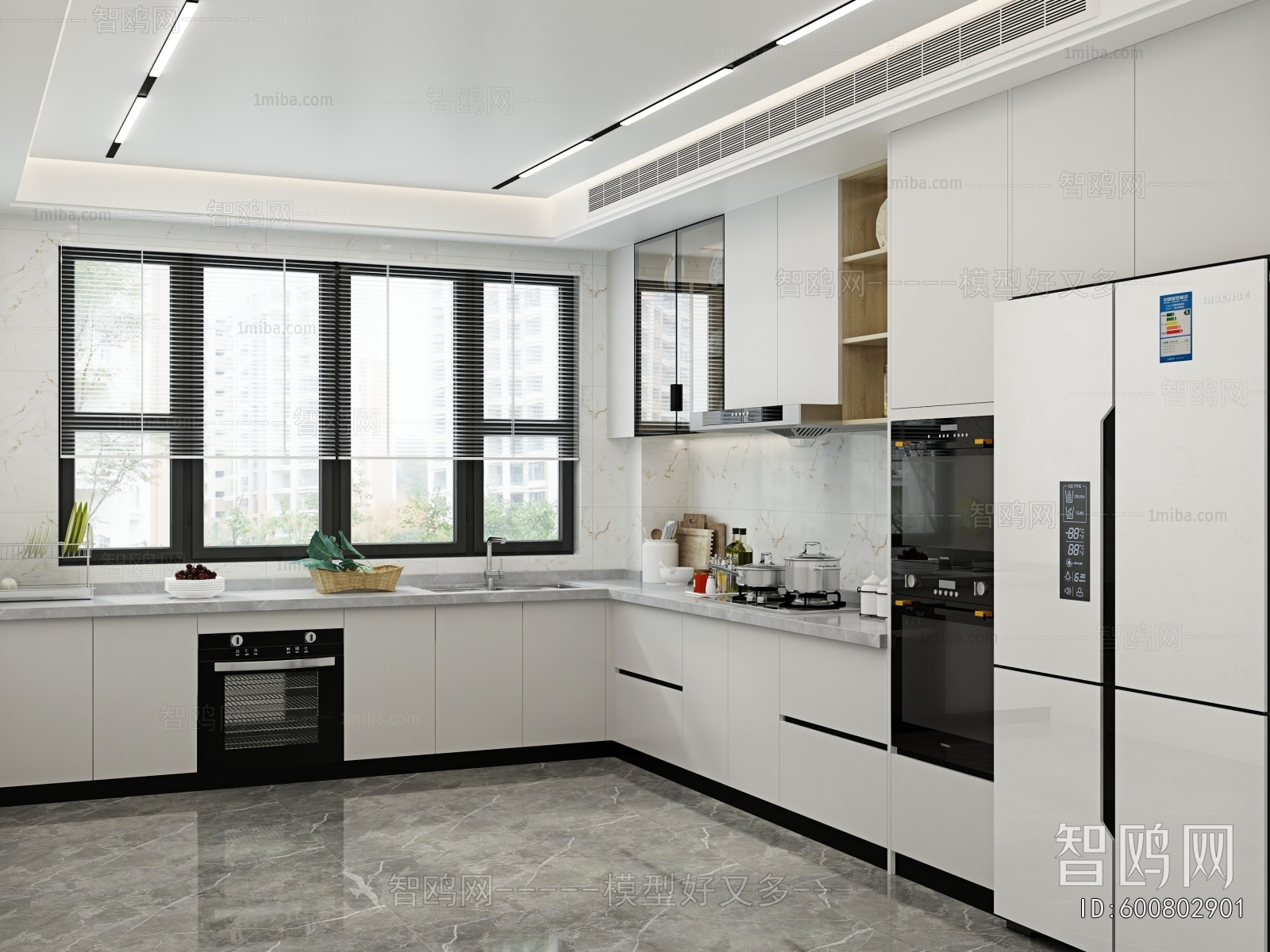 Modern The Kitchen