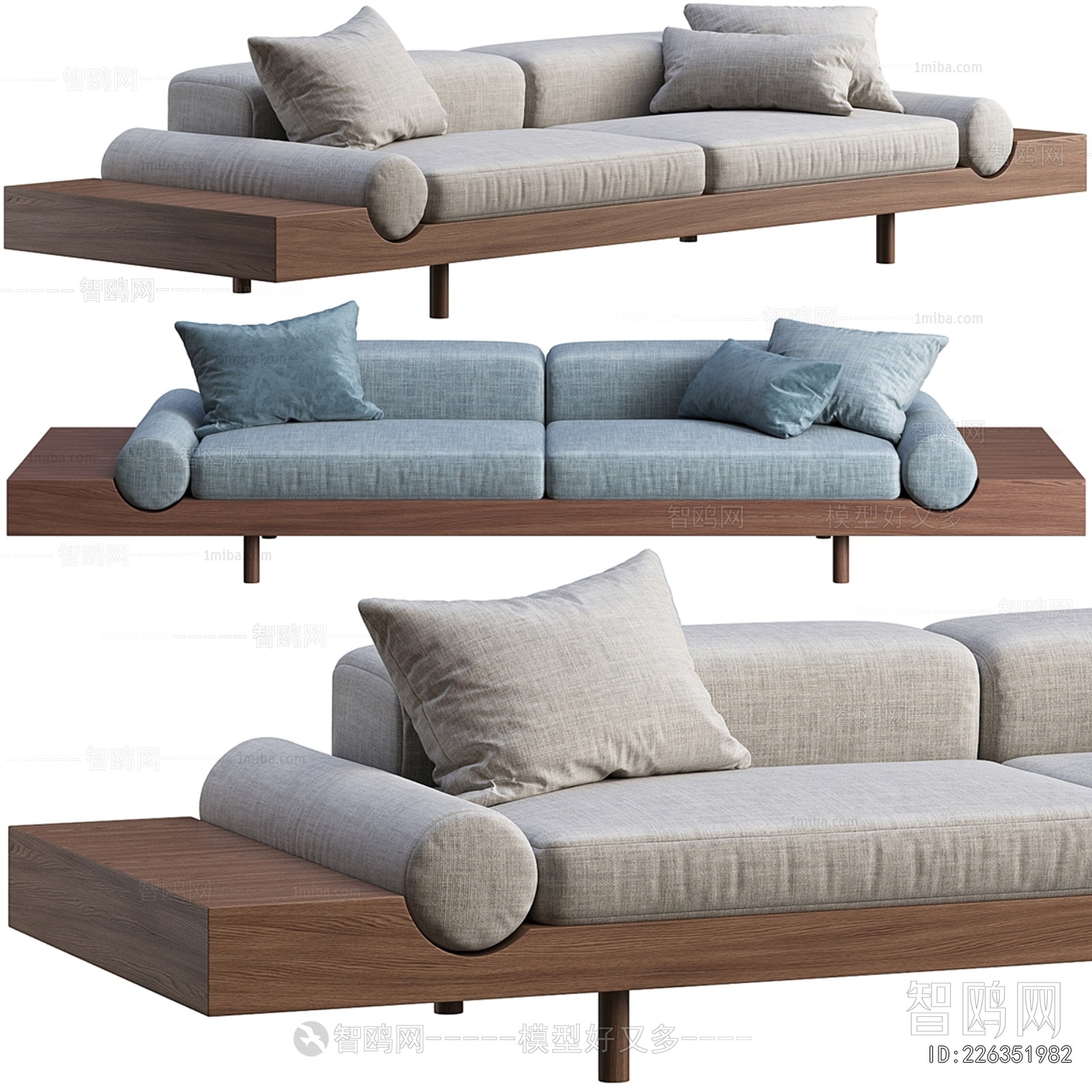 Wabi-sabi Style A Sofa For Two