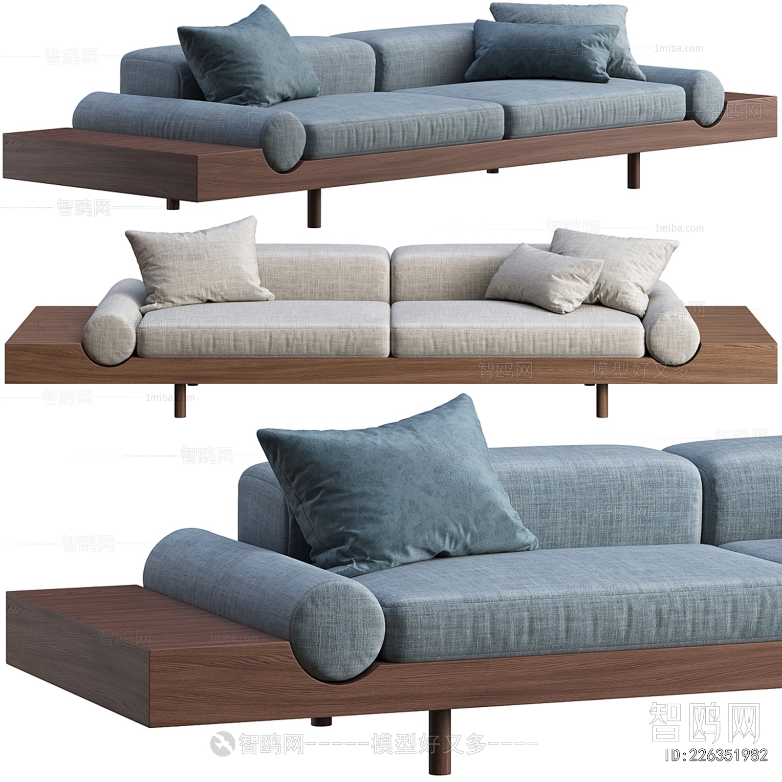 Wabi-sabi Style A Sofa For Two