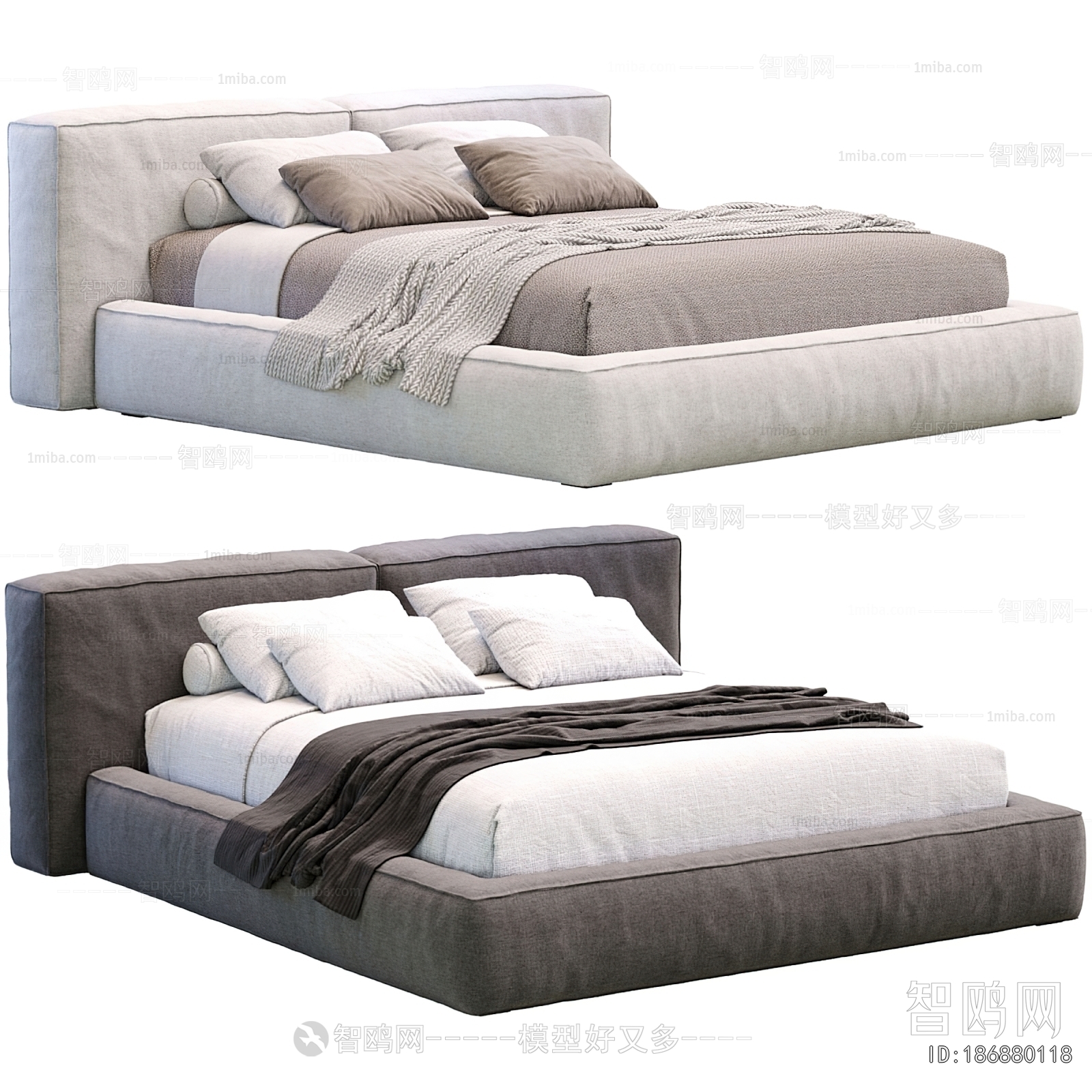 Modern Double Bed