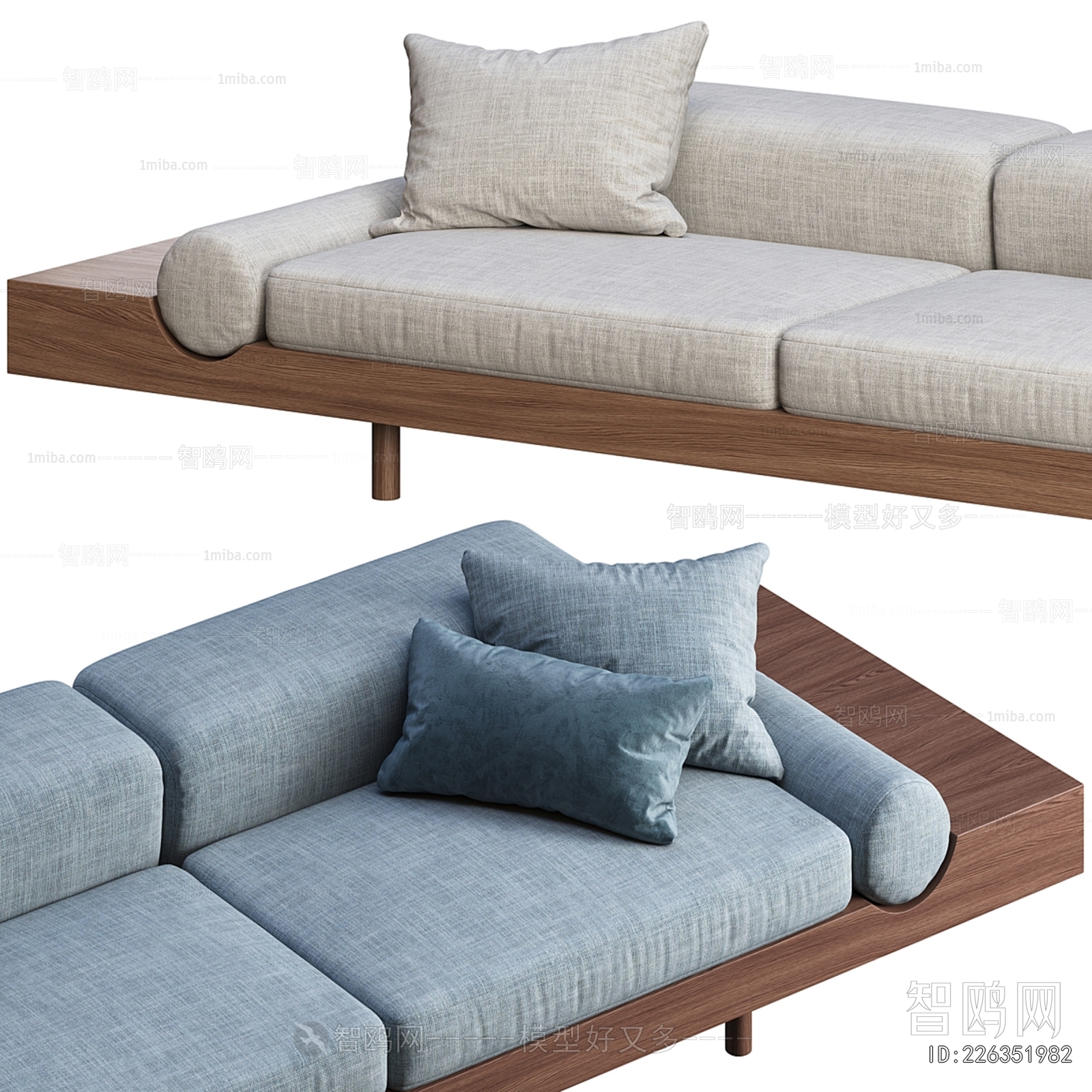 Wabi-sabi Style A Sofa For Two