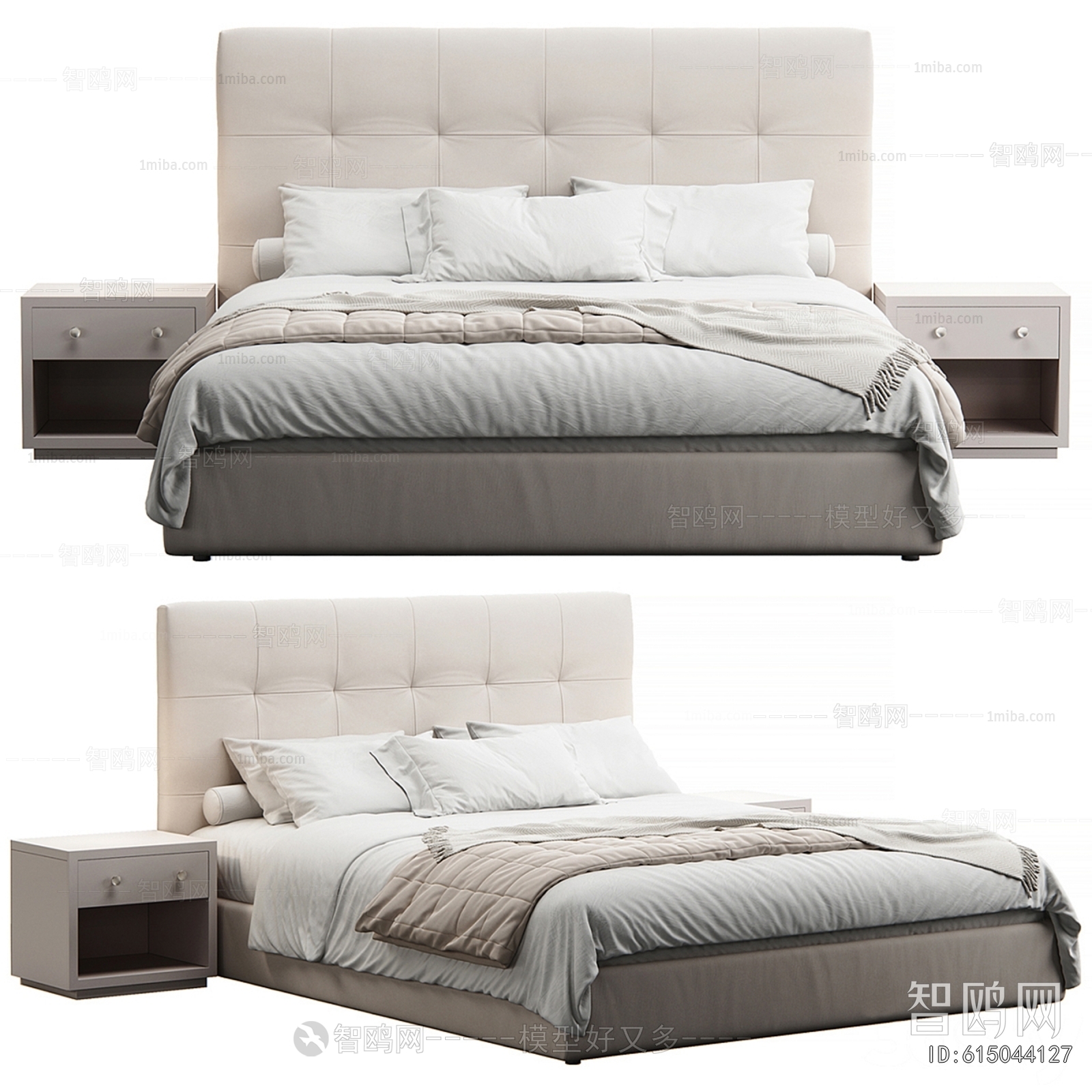 Modern Double Bed