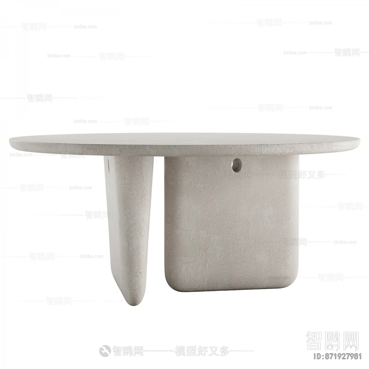 Wabi-sabi Style Dining Table