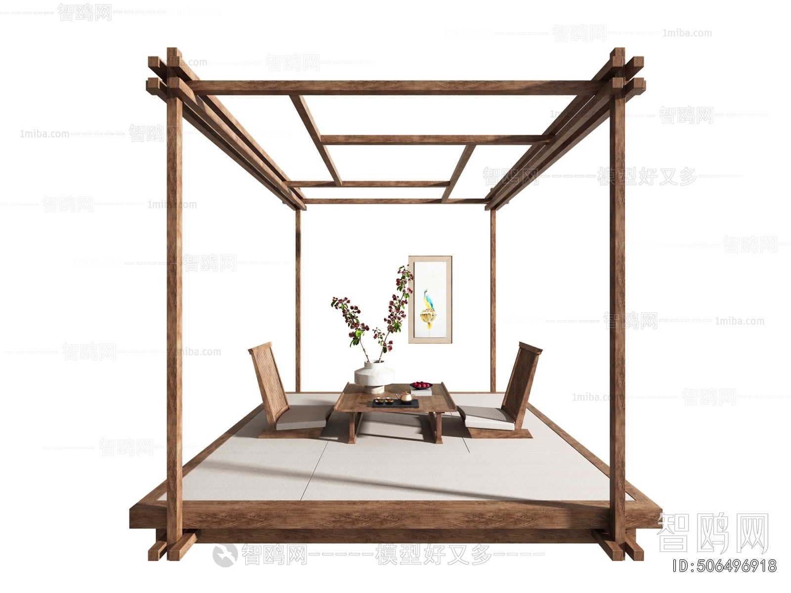 New Chinese Style Gallery Frame