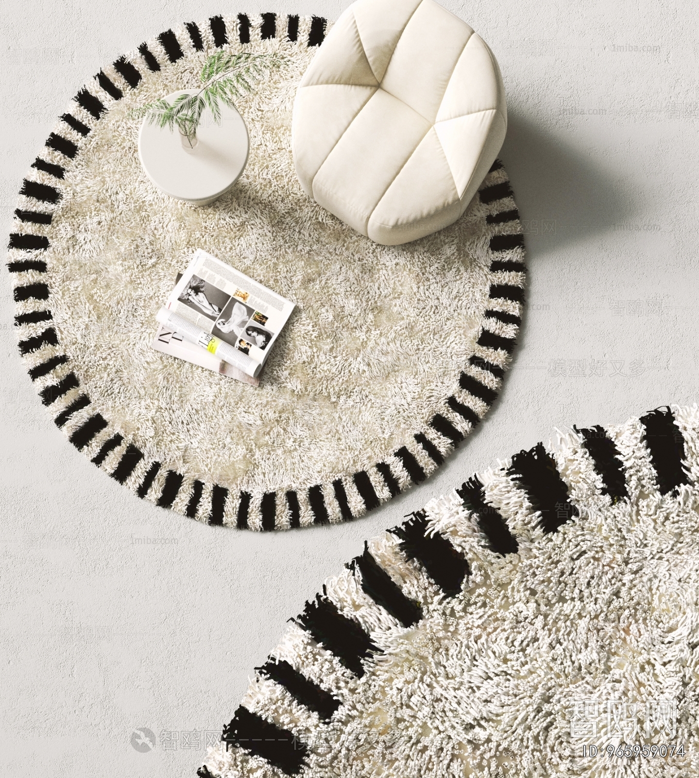 Modern Circular Carpet