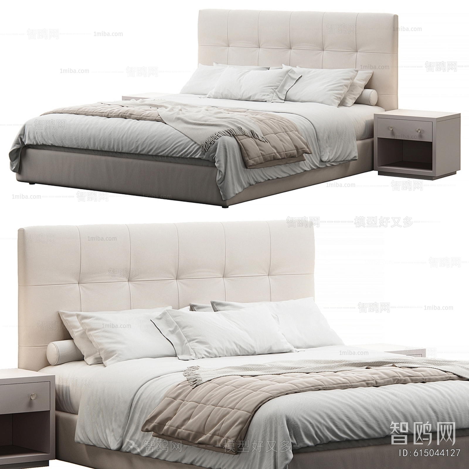 Modern Double Bed