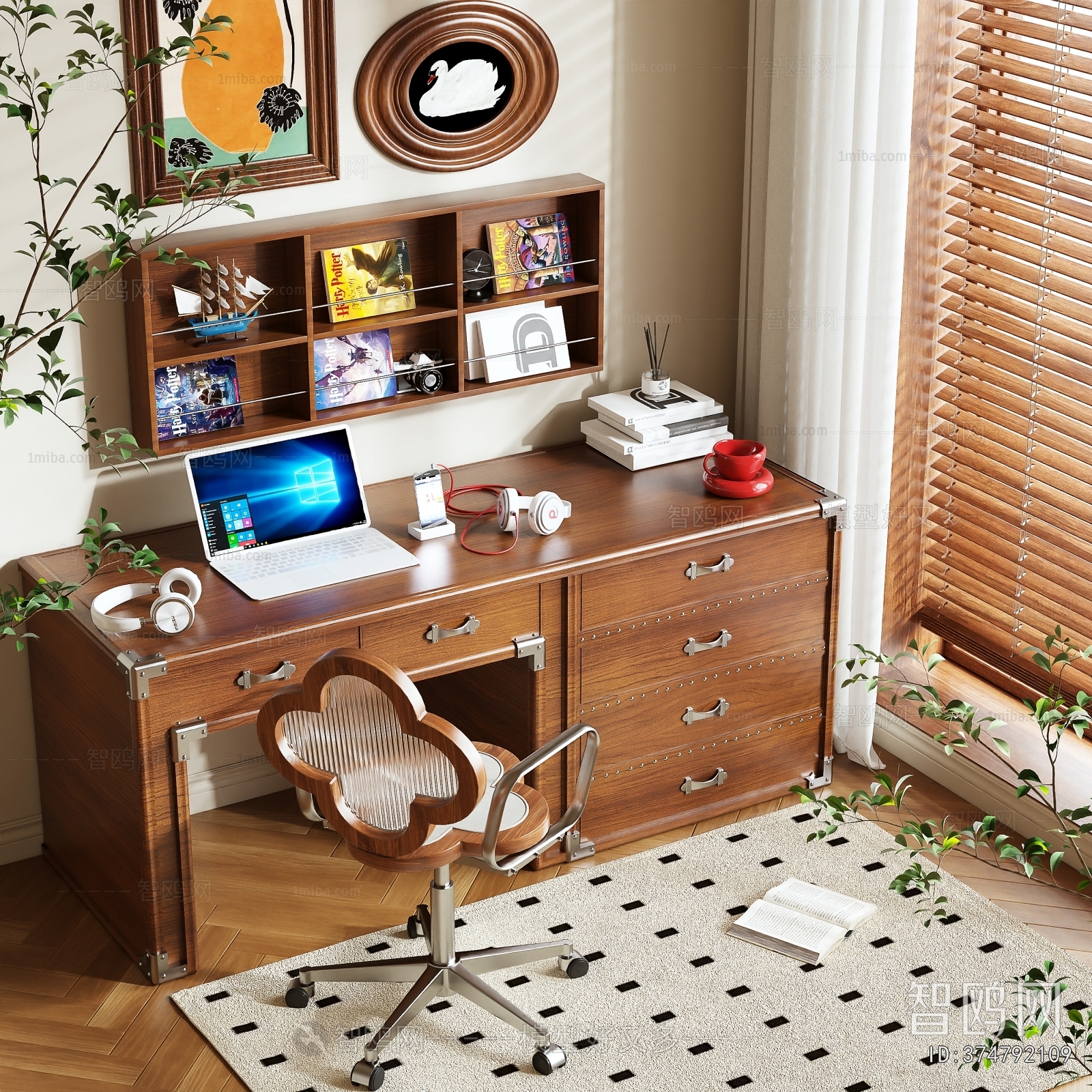 Modern Computer Desk And Chair