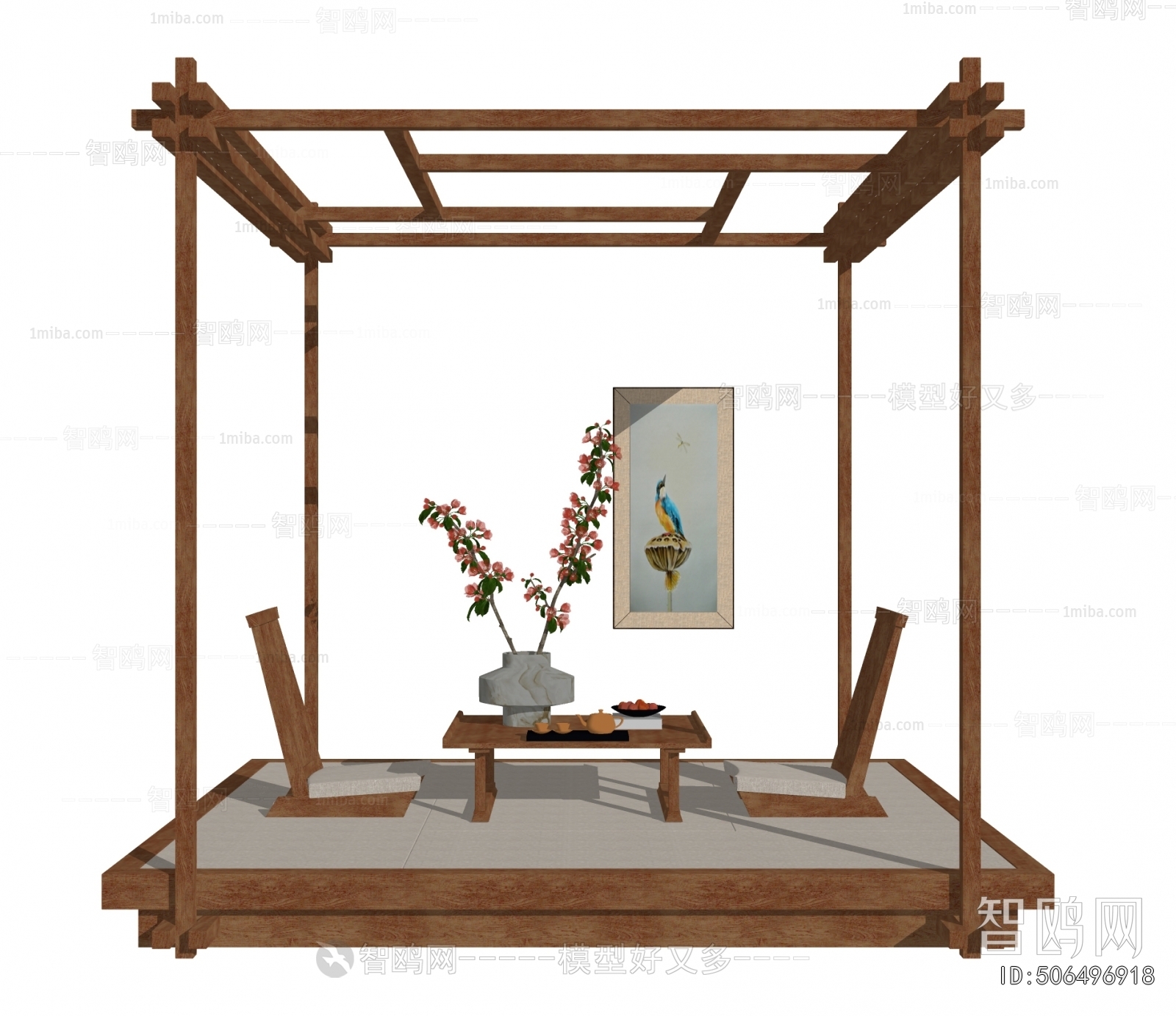 New Chinese Style Gallery Frame