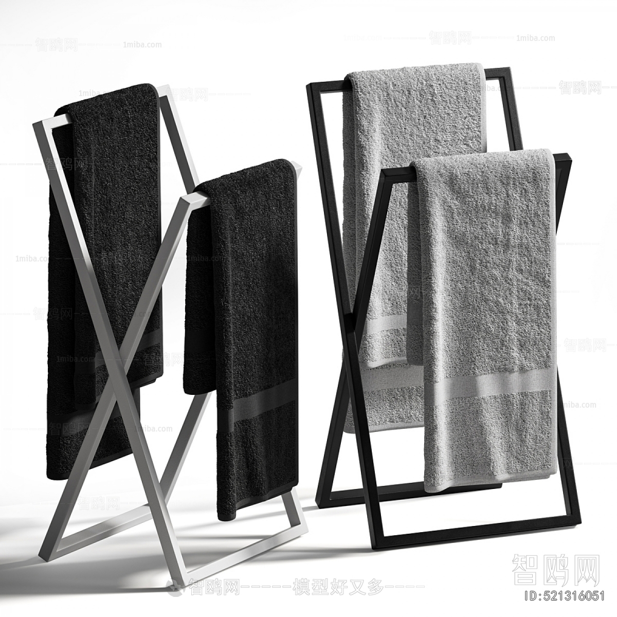 Modern Bathroom Rack