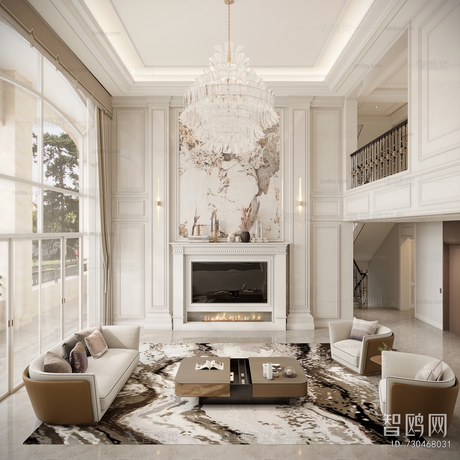 French Style A Living Room