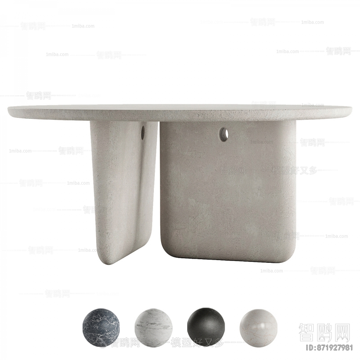 Wabi-sabi Style Dining Table