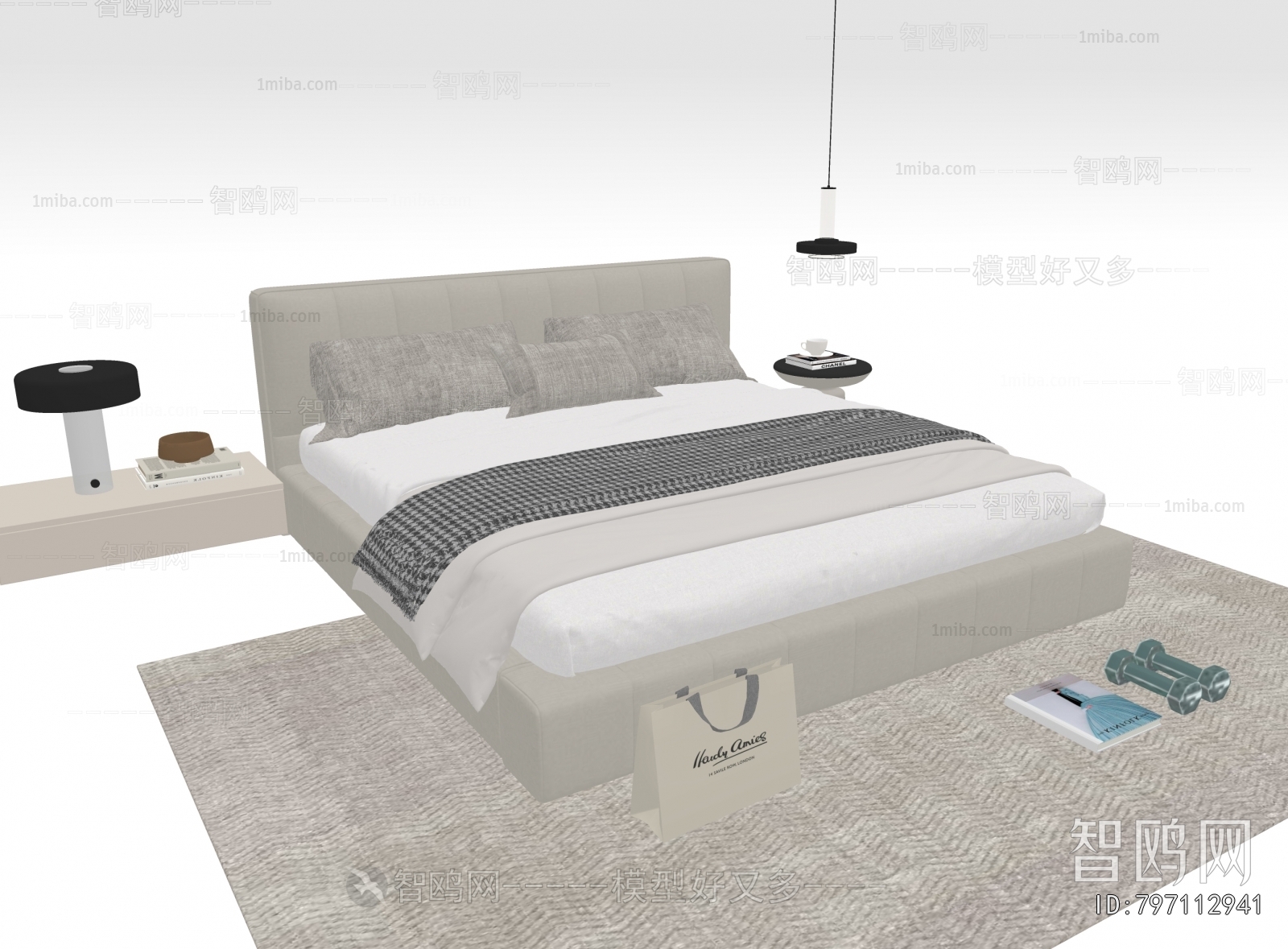 Modern Double Bed