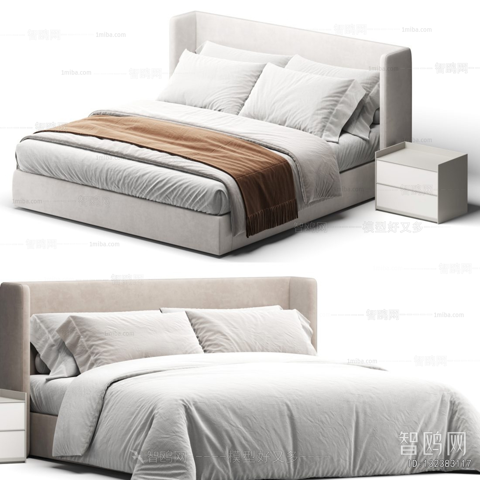 Modern Double Bed