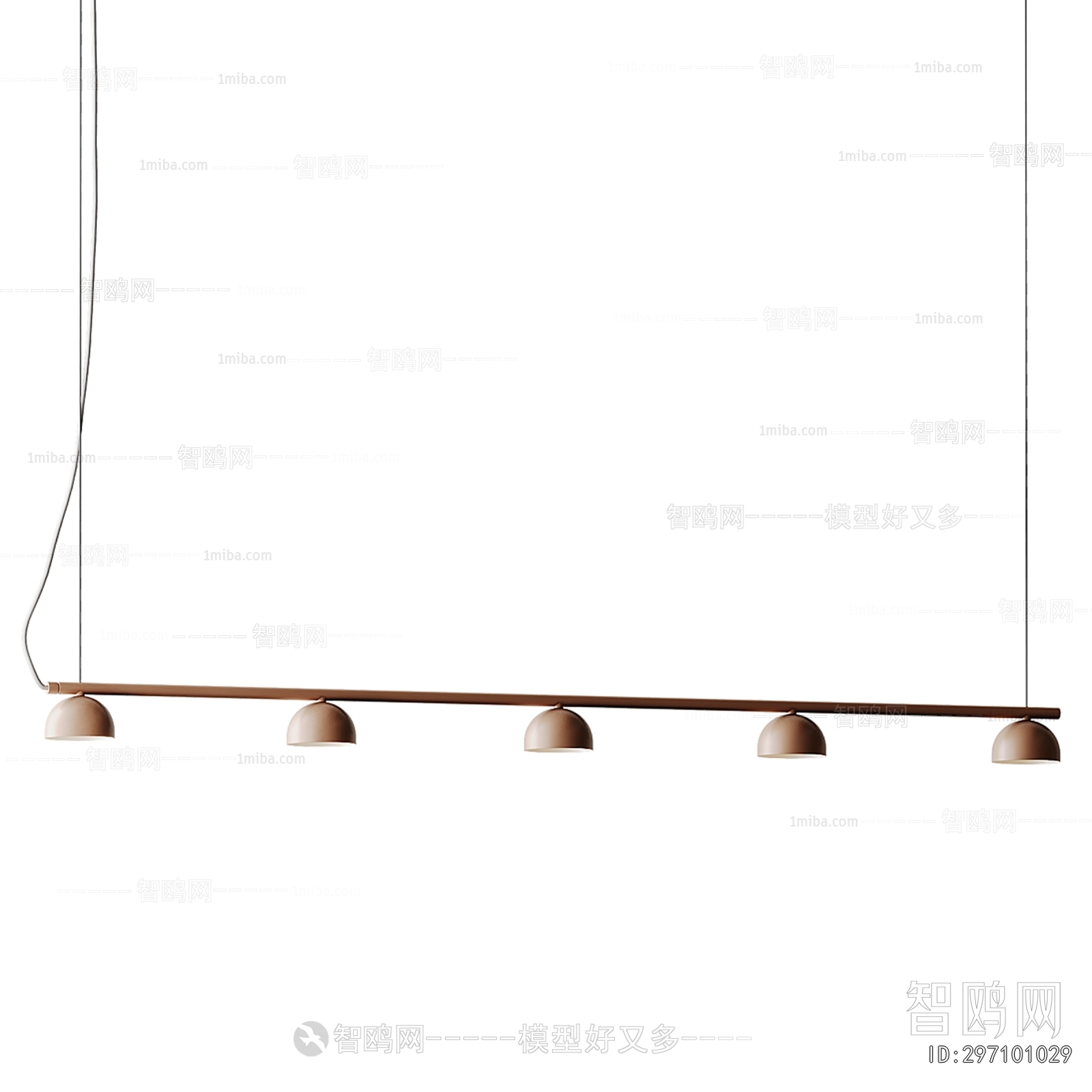 Modern Long Chandelier