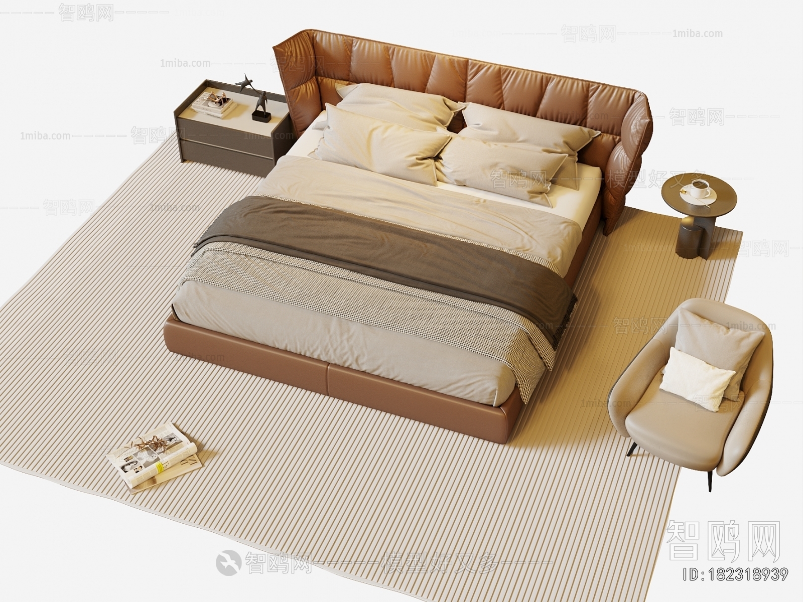 Modern Double Bed