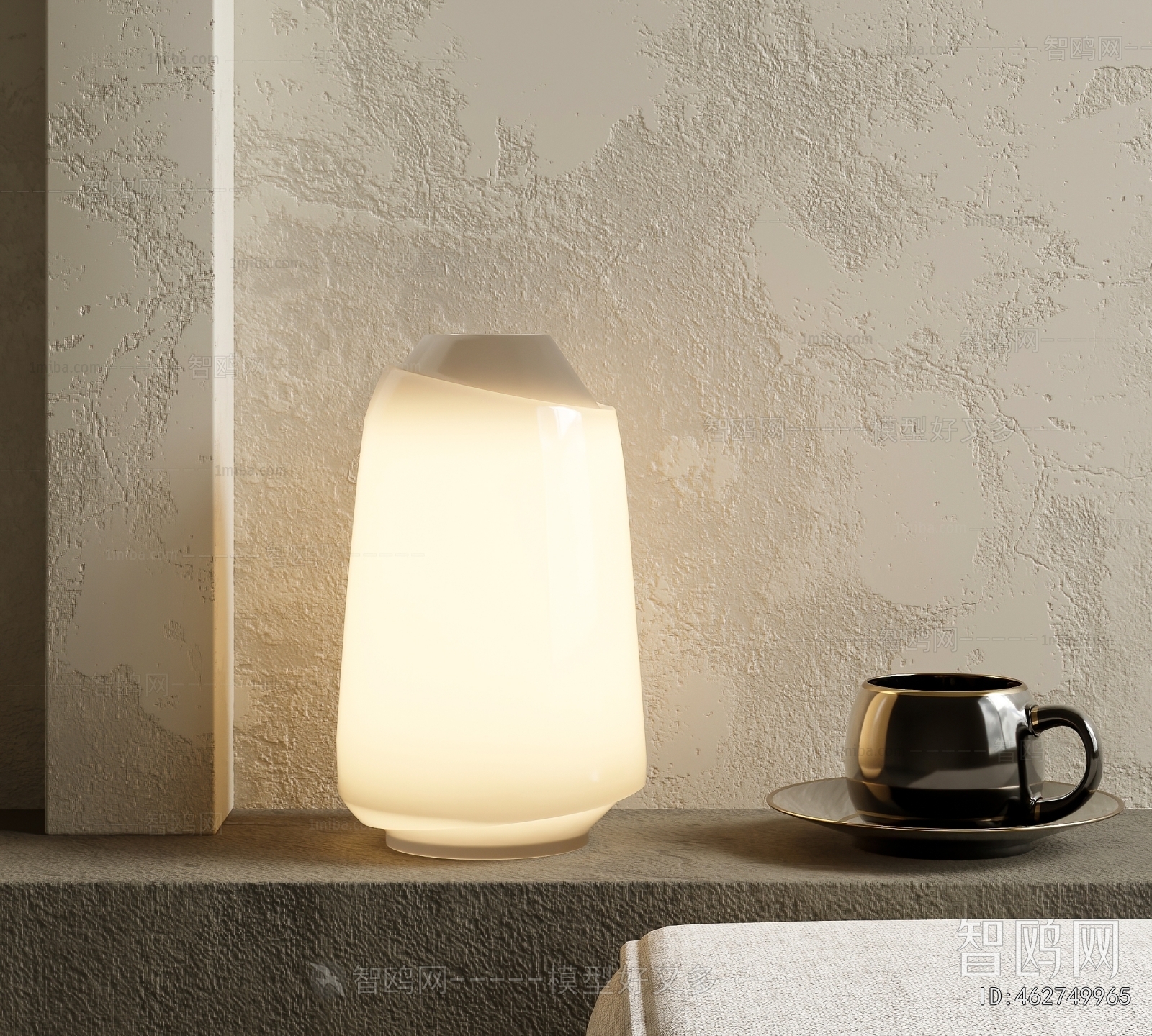 Wabi-sabi Style Table Lamp