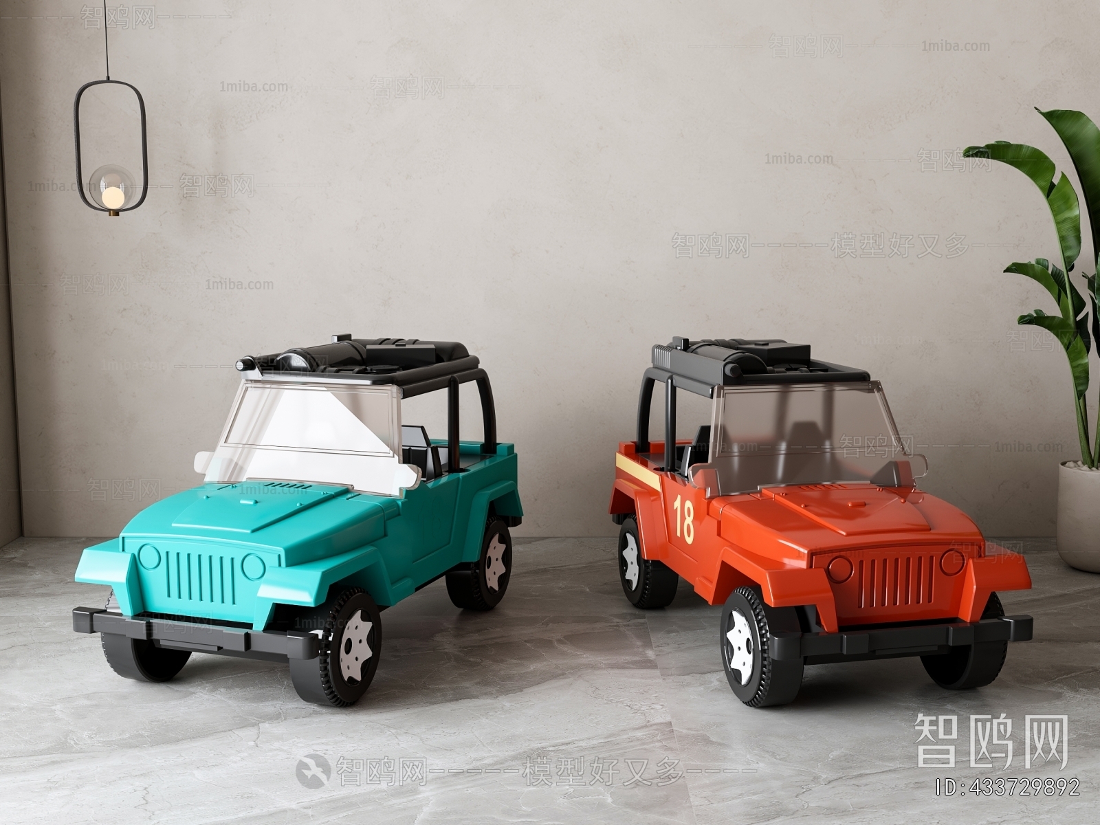 Modern Toy Vehicles