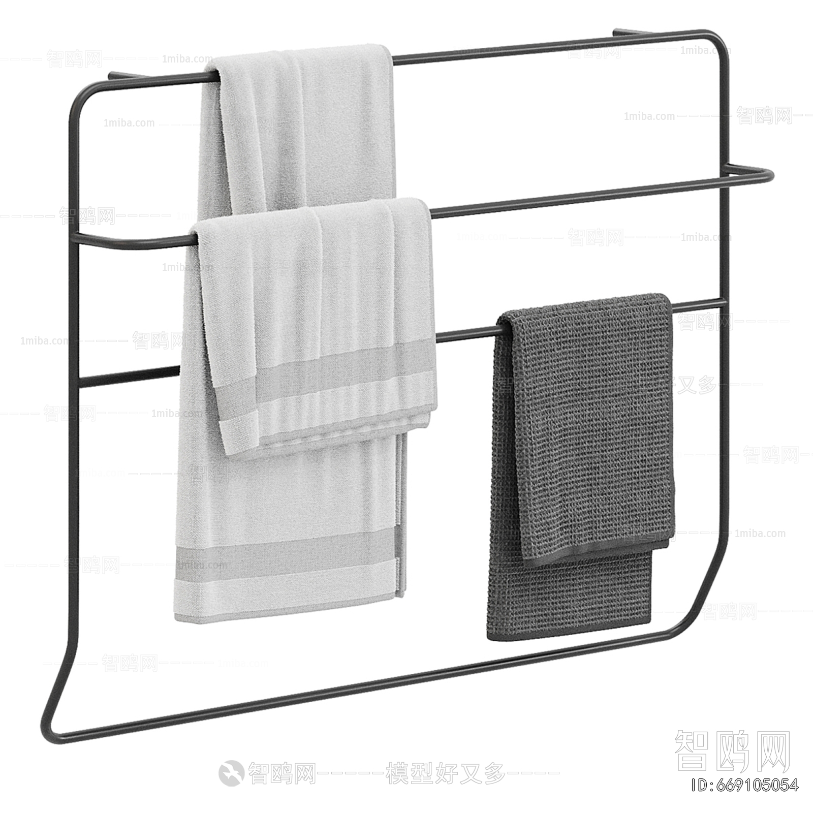 Modern Bathroom Rack