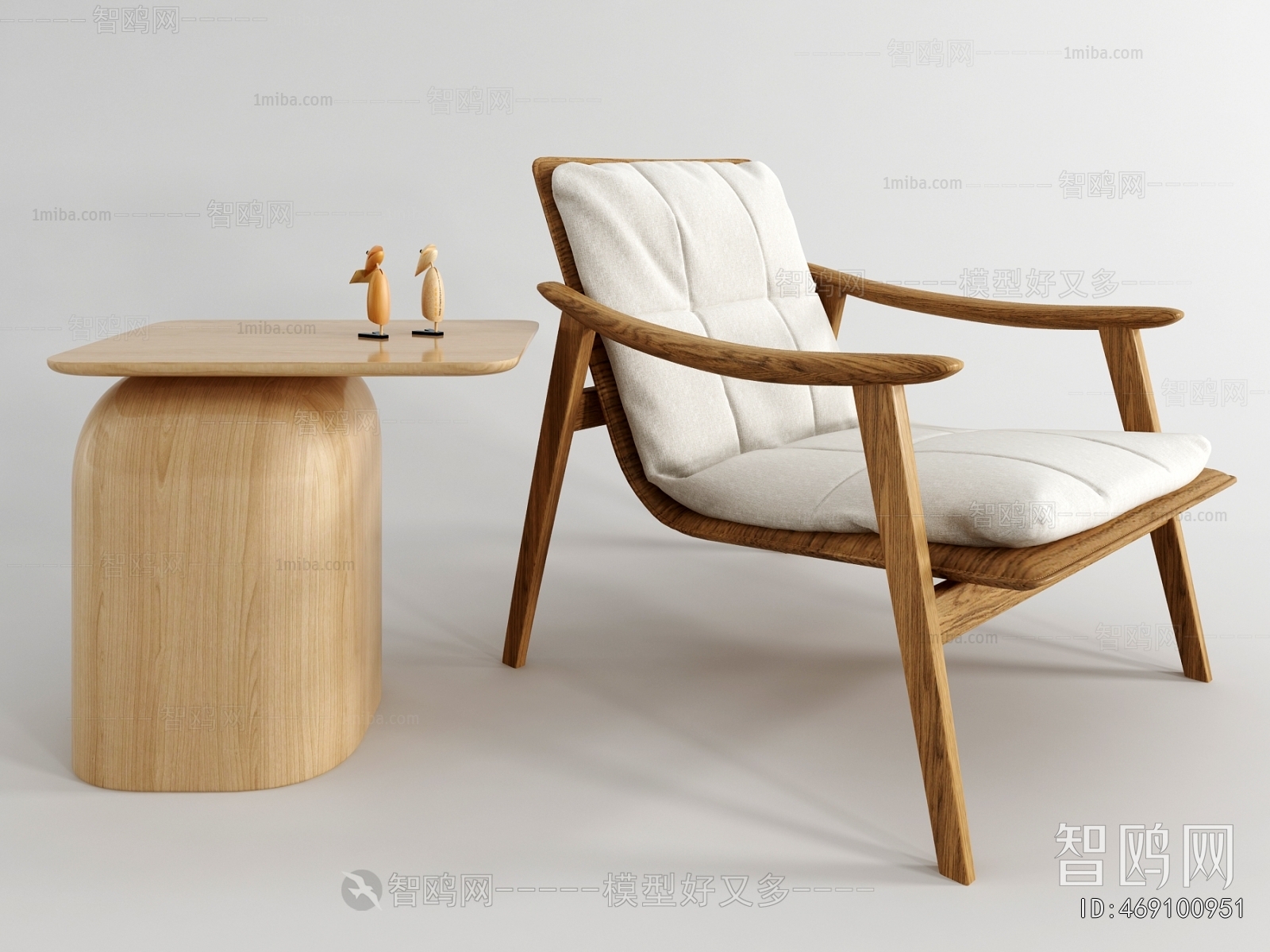 Nordic Style Lounge Chair