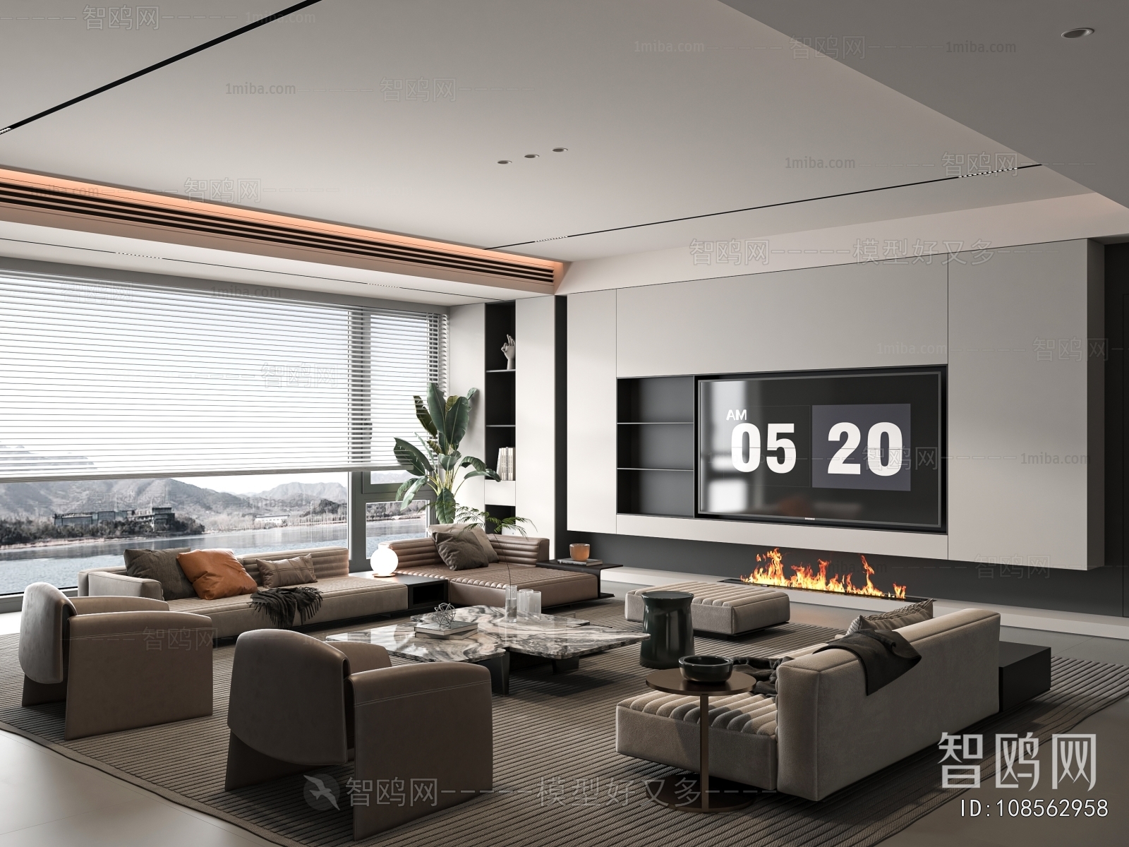 Modern A Living Room