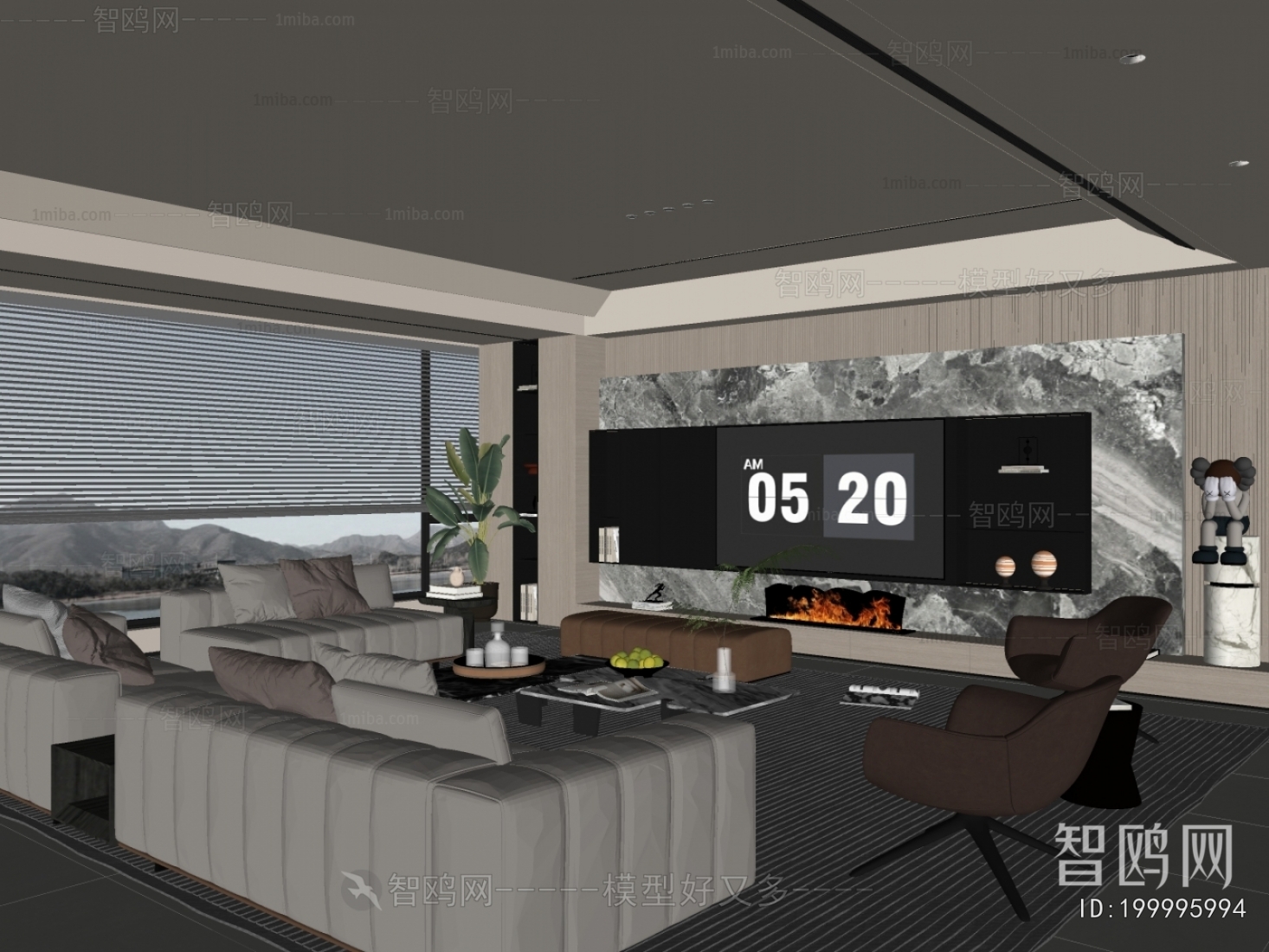 Modern A Living Room