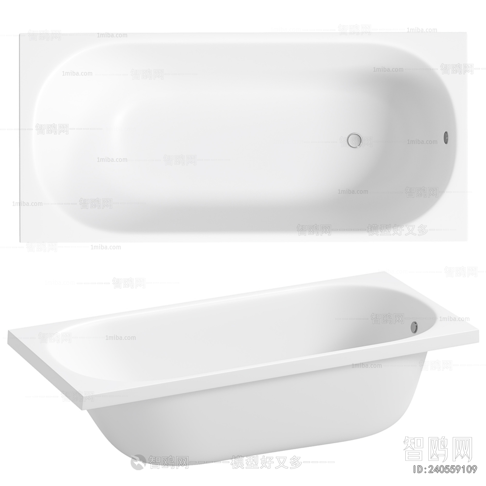 Modern Bathtub