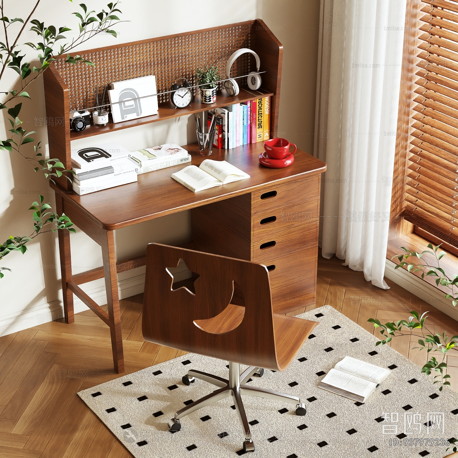 Modern Computer Desk And Chair